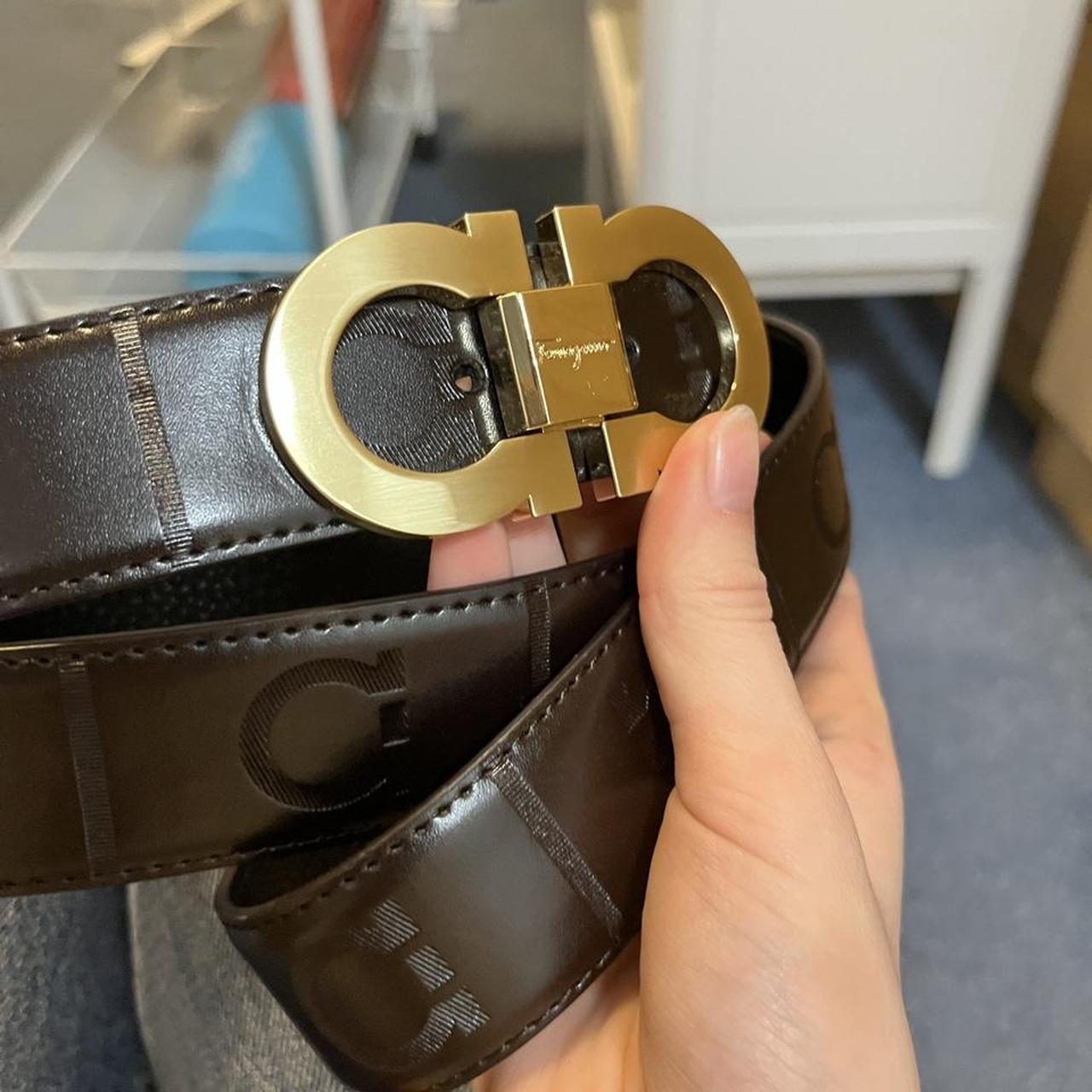 salvatore ferragamo belt, brand new and in very good... Depop