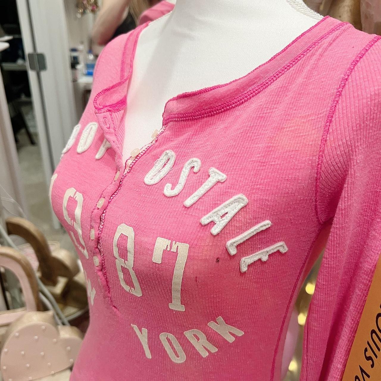 Aeropostale Women's Shirt Pink S – Aeropostale pink long