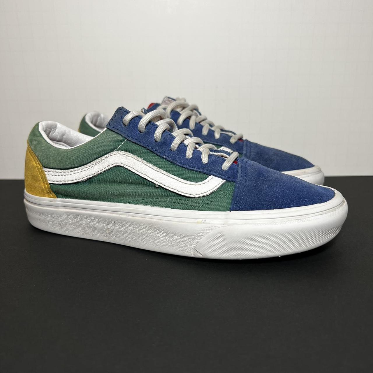 Colorful vans old hot sale skool yacht club