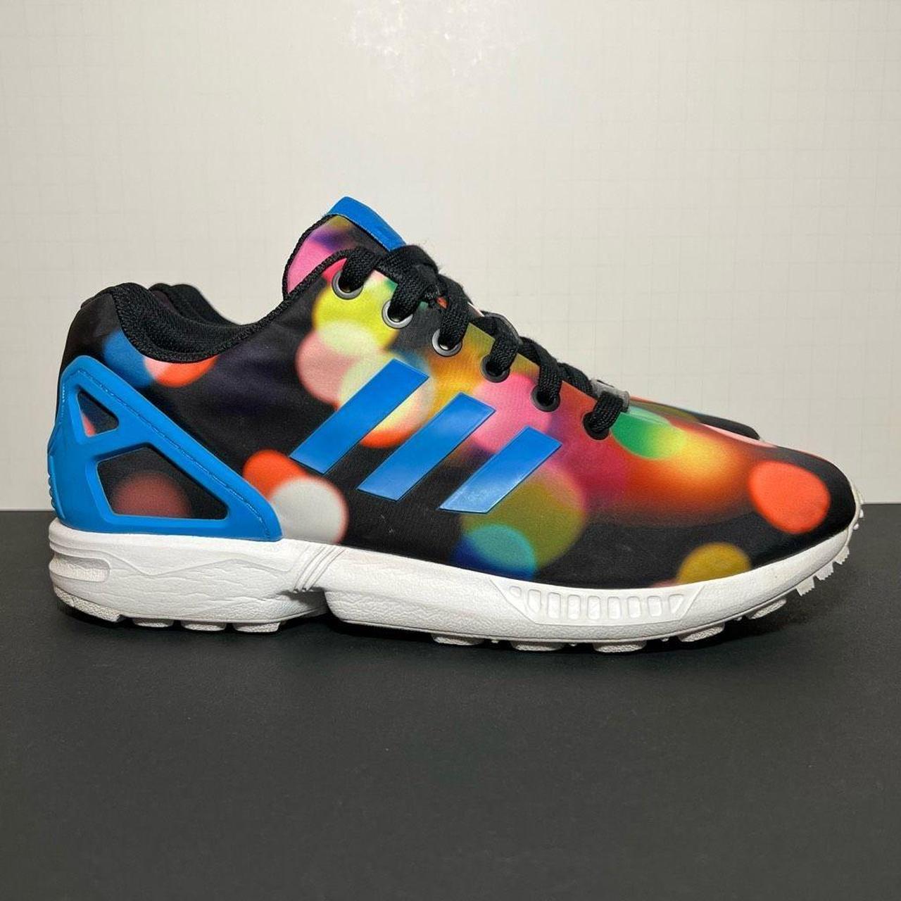 Adidas originals womens zx 2025 flux polka dot trainer