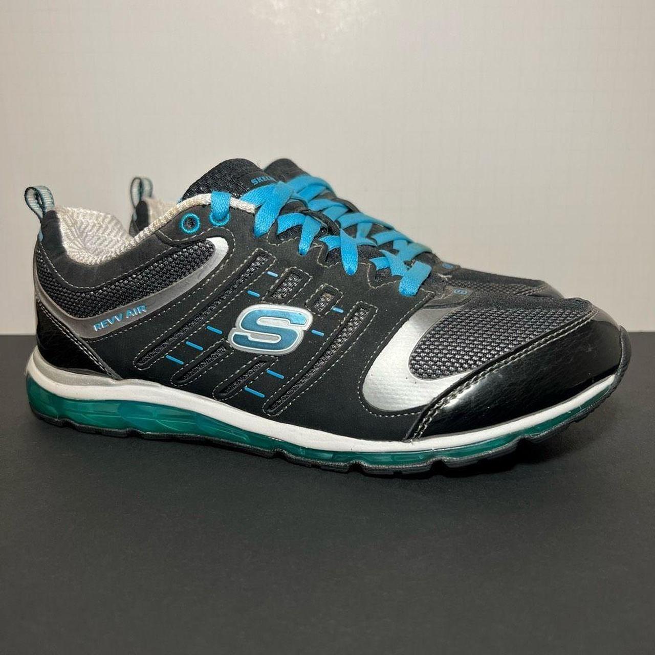 Womens SKECHERS Revv Air Leather Athletic Shoes