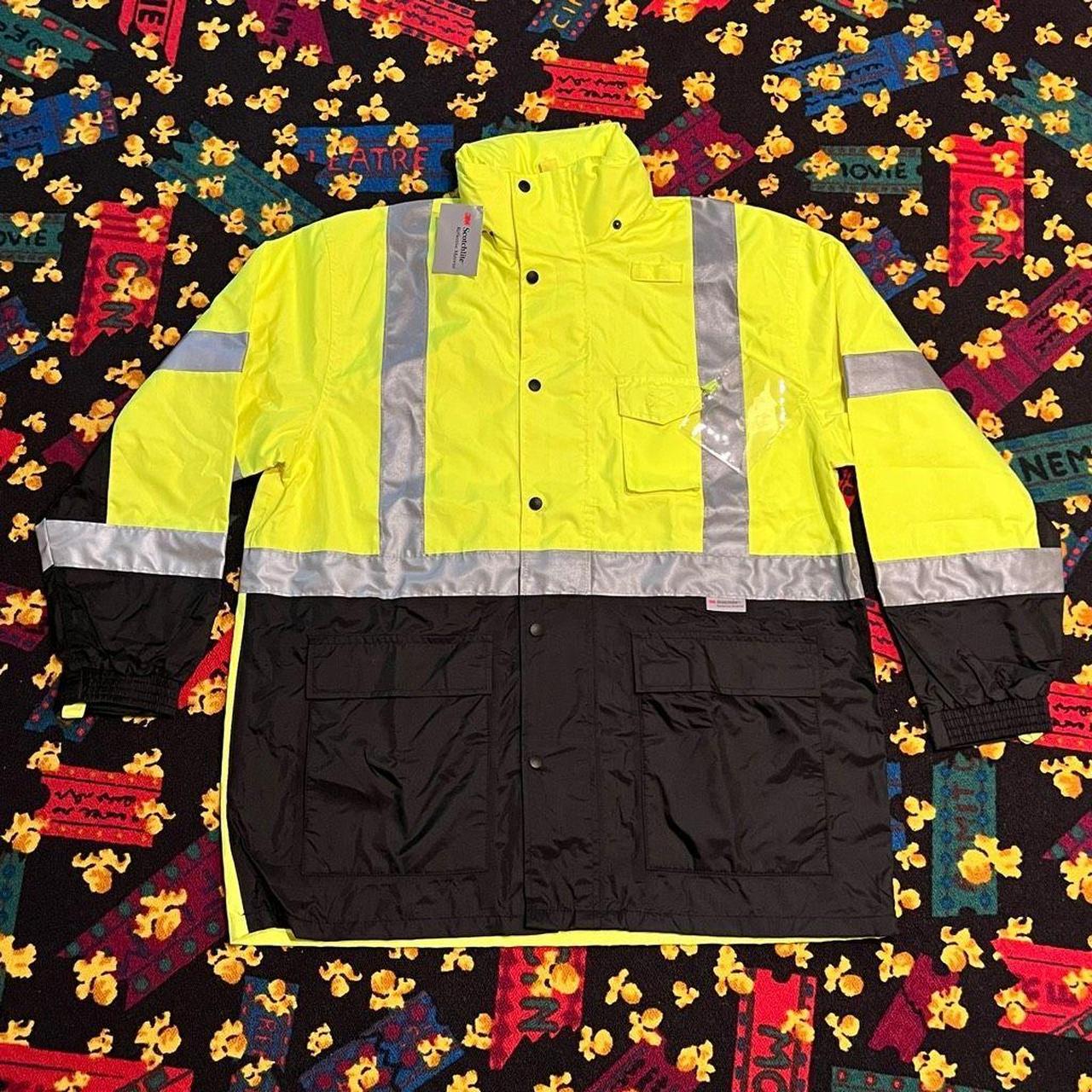 Visibility enhanced sale apparel jacket