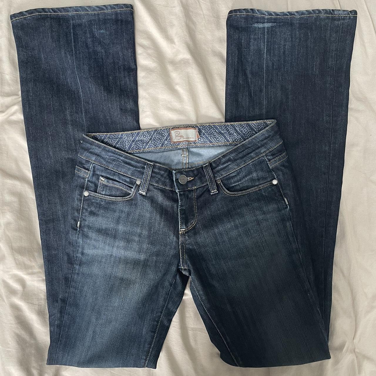 Vintage Paige low rise jeans In almost perfect... - Depop