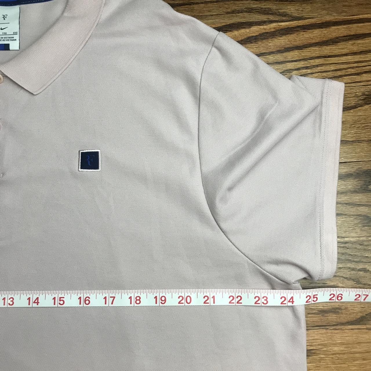 Nike Men's Pink Poloshirts Depop