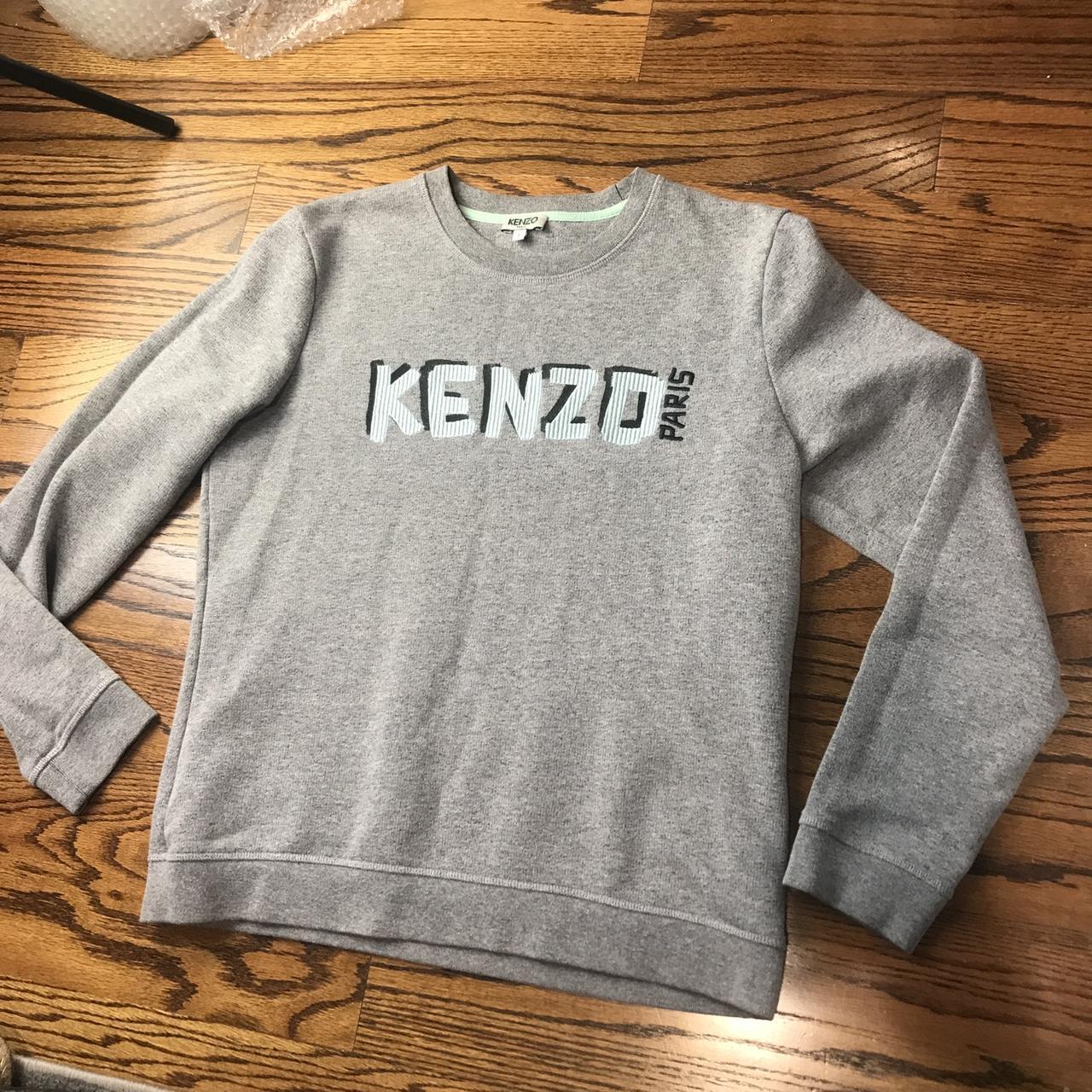 Grey womens kenzo clearance jumper