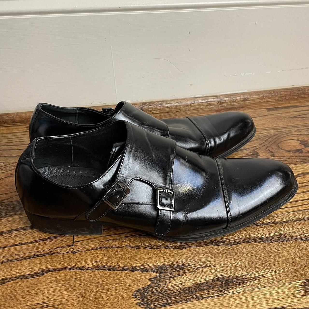 Mens Oxford Stacy Adam's Mens 10 Monk straps in GUC - Depop