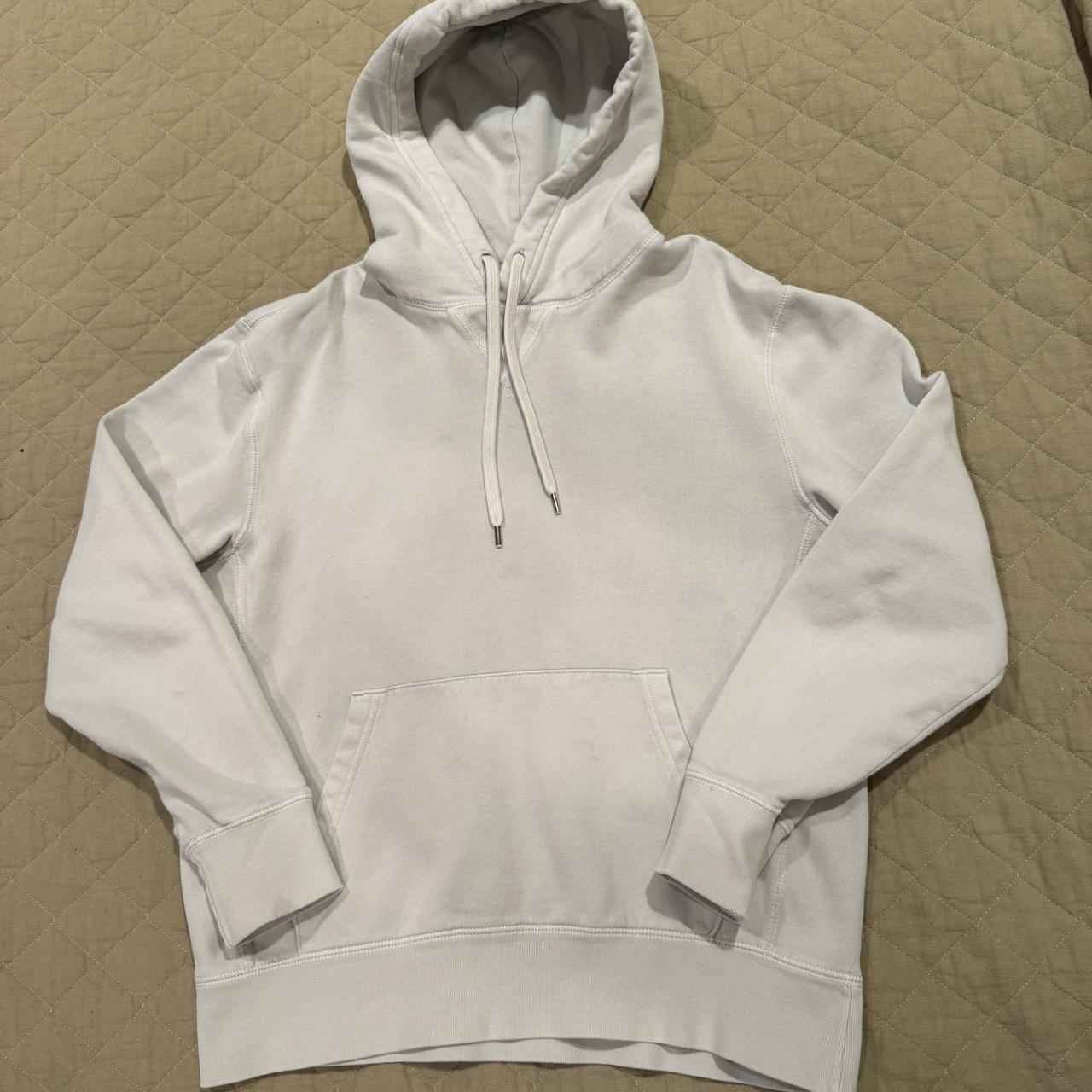 Cream hoodie online blank