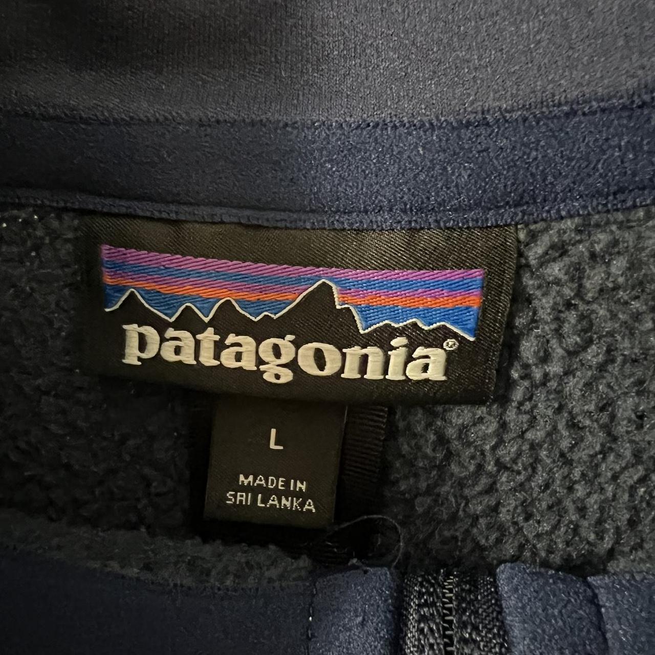 Patagonia Better Sweater Zipup Navy Fleece... - Depop