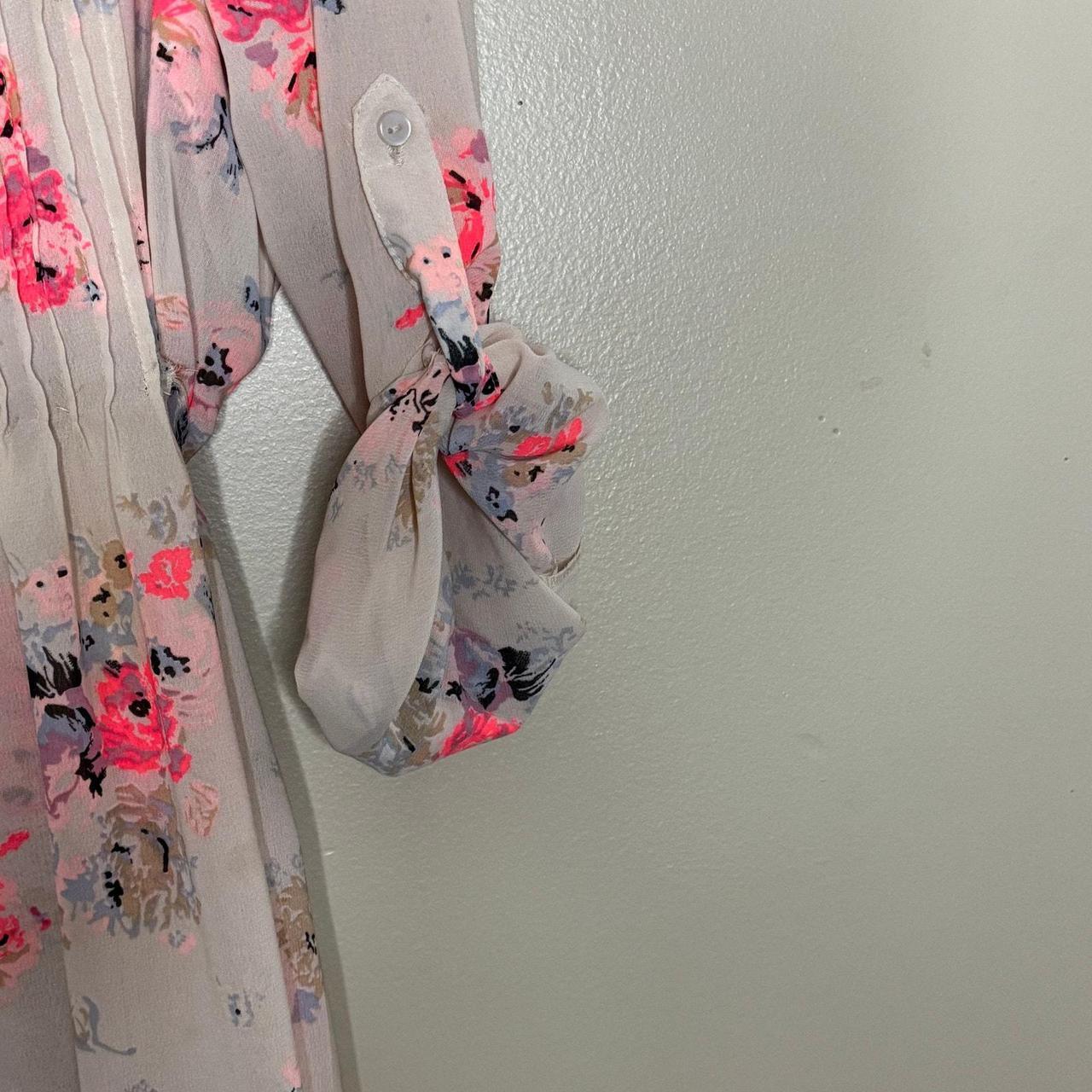 Source Unknown Women's Blouse - Cream/Multi - 3XL… - image 5