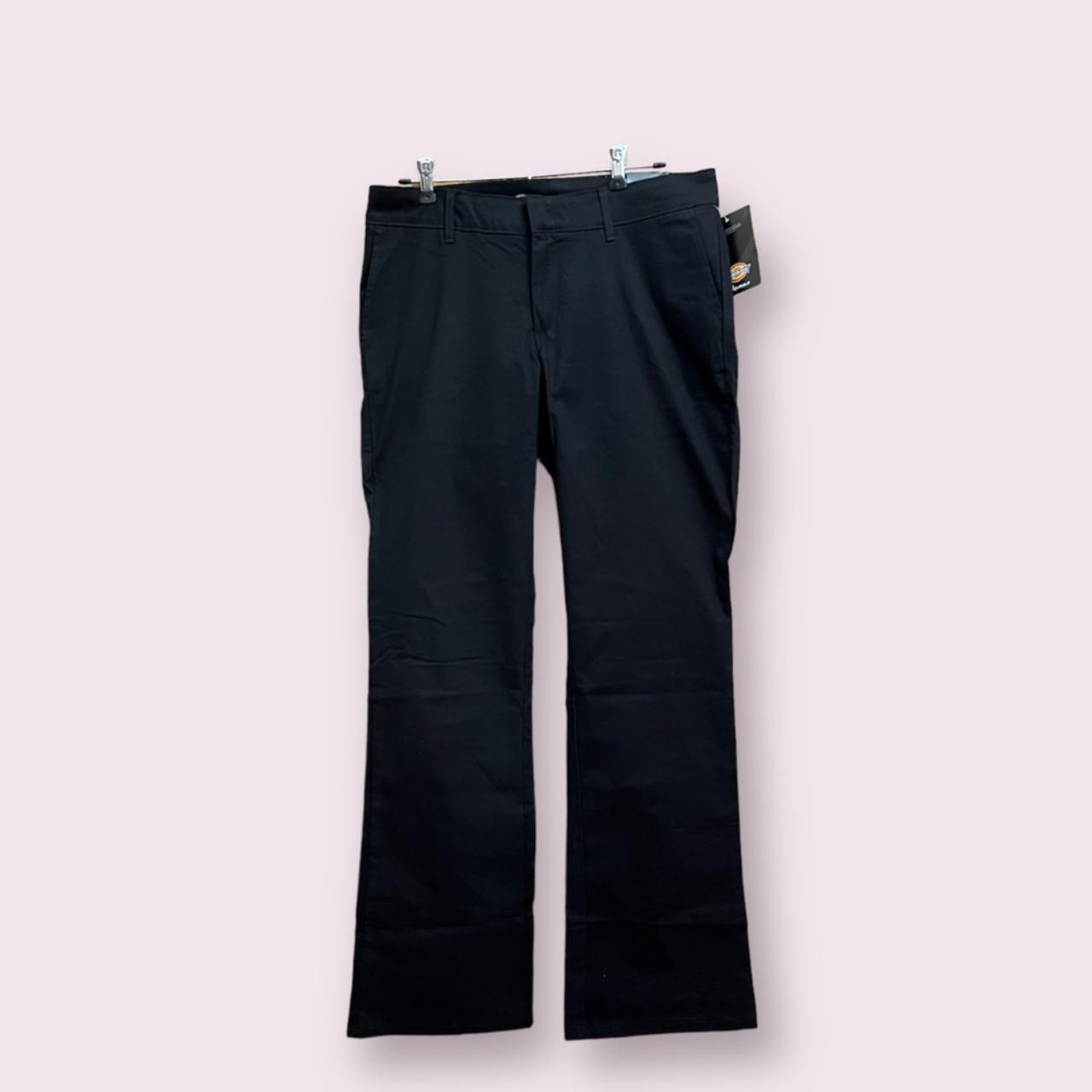 Dickies Women's FLEX Slim Fit Bootcut Pants Size 12 - Depop