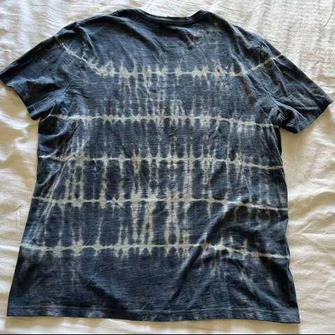 Atlanta Braves Blue Tie Dye Tee Shirt Tagged - Depop