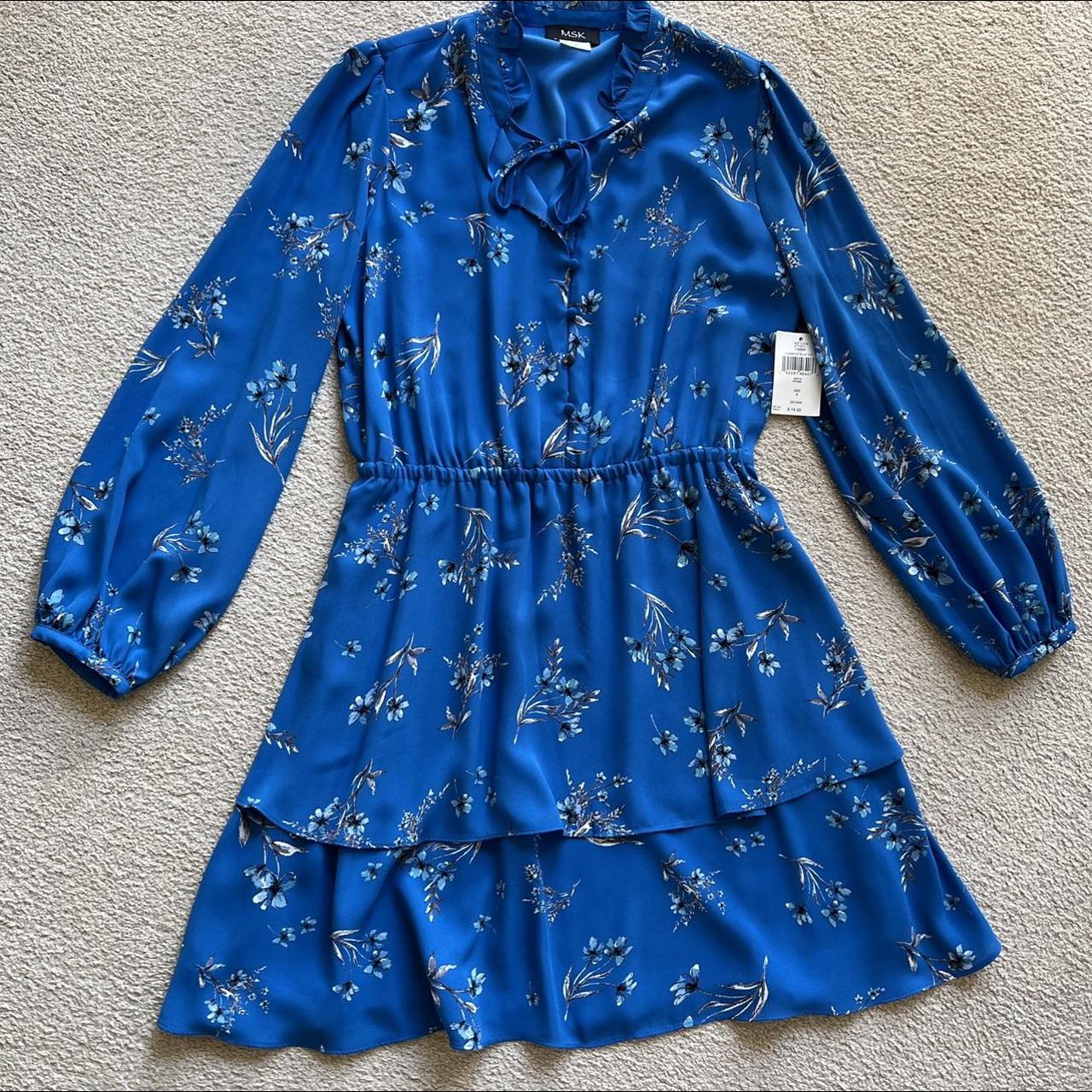 Msk on sale blue dress