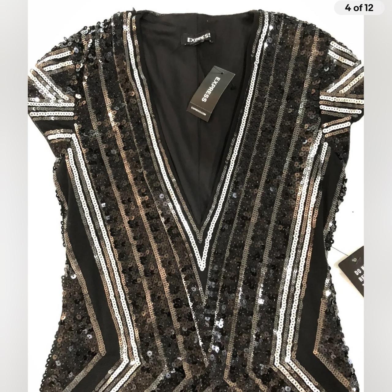 Express sequin clearance tops