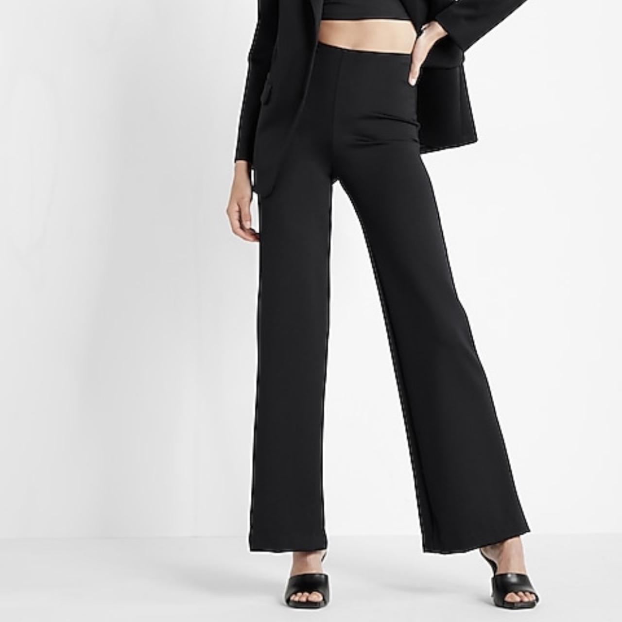 Women's Black Wide Leg Pants & Trousers - Express