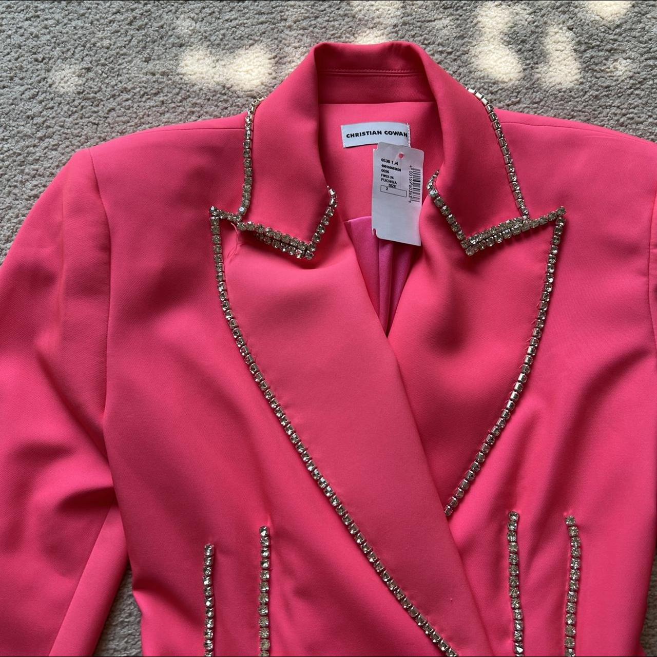 Christian Cowan Women's Pink Dress (2)