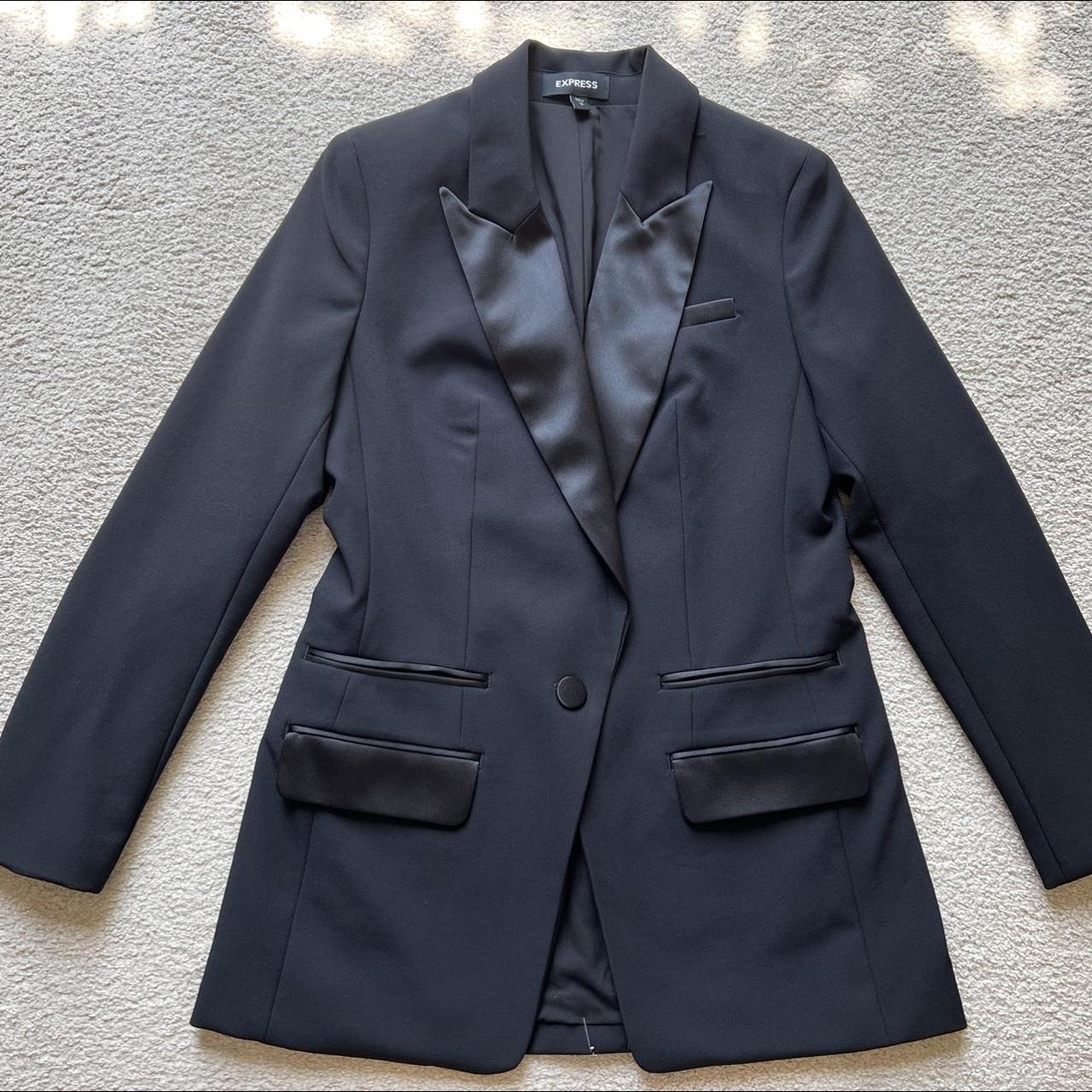 Black Tuxedo Suit Jacket