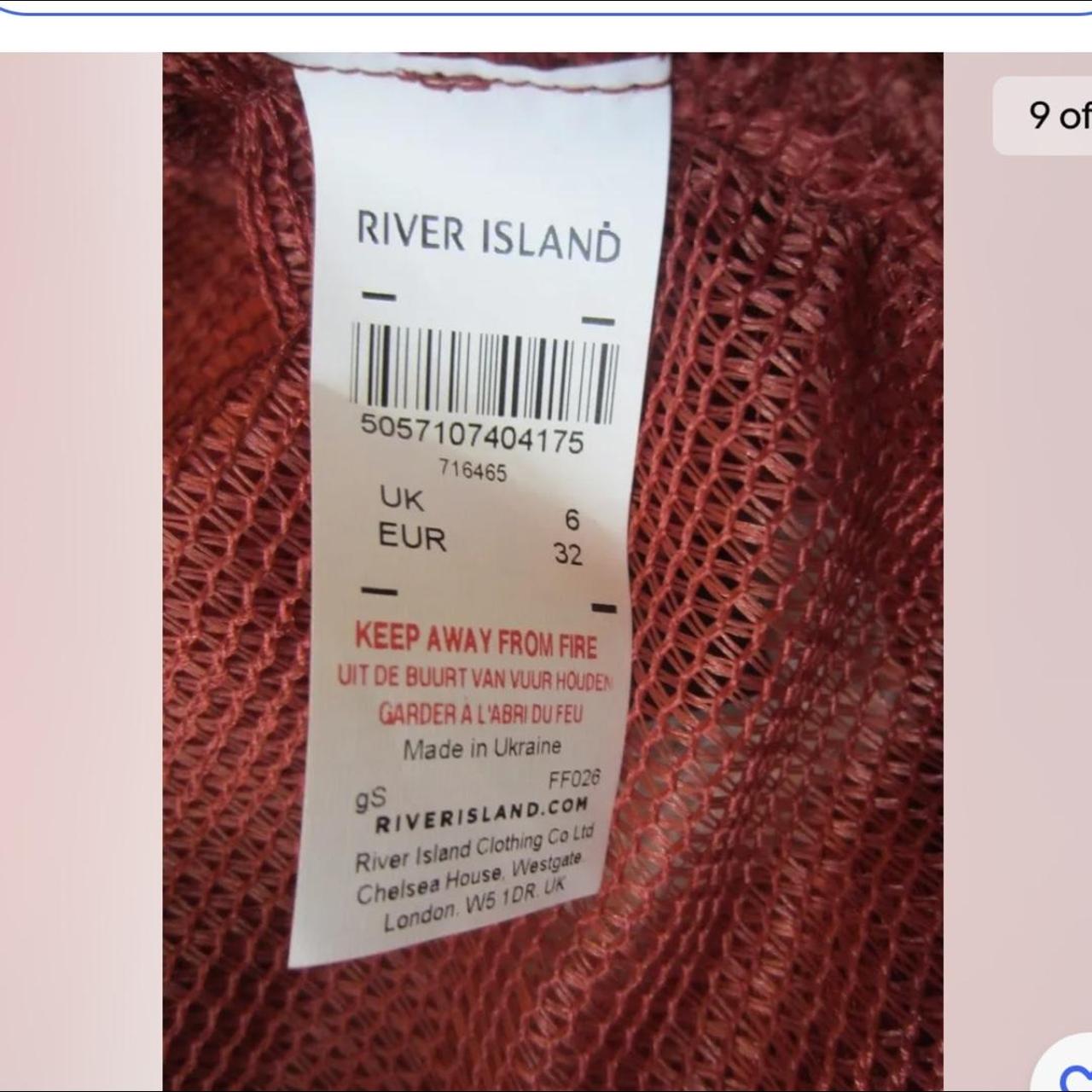 River Island Women's Red and Burgundy Cardigan (3)