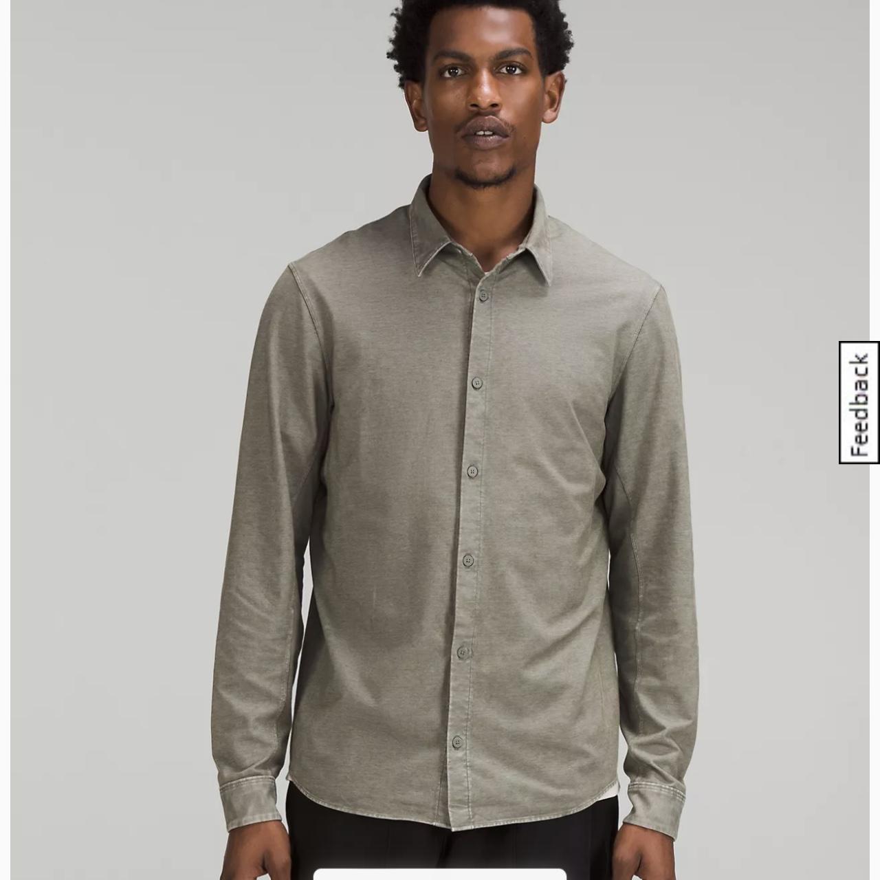 【KOOLOSET】Dirty Washed Collar Long Sleeve bmm68177_charcoal_xl?w=537&qlt