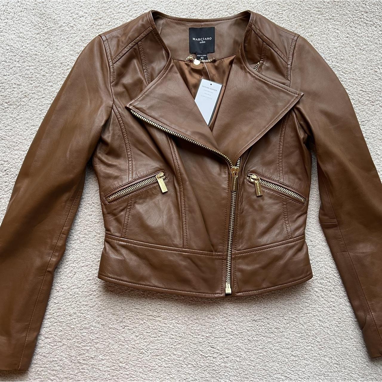 NWT Marciano By Guess Genuine Real Leather Depop