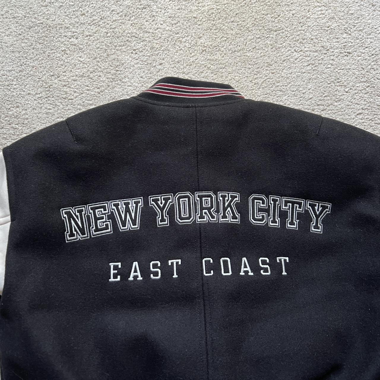 AEROPOSTALEレザージャケット Aeropostale Compagnie Generale Leather Bomber Jacket Size 38