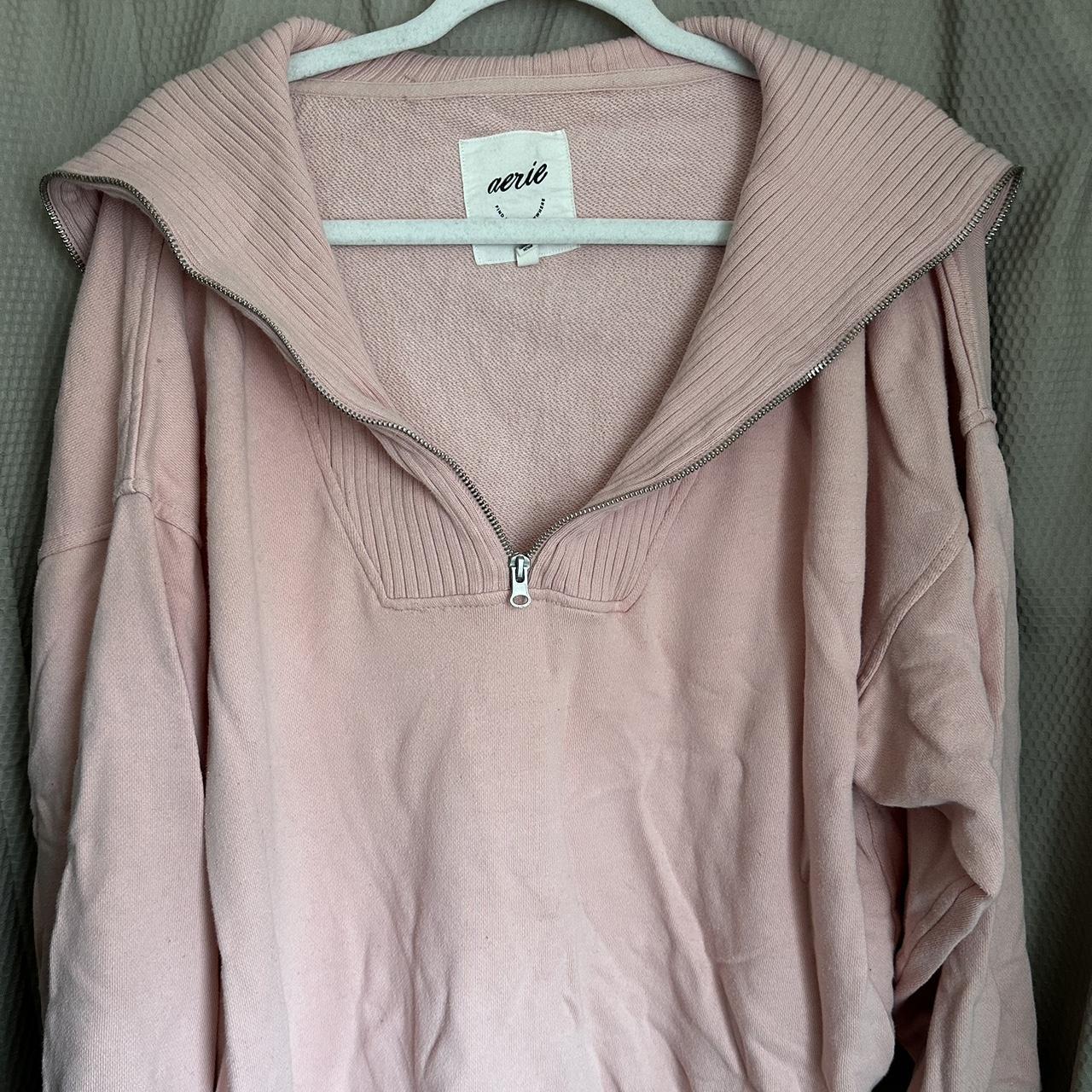 Aerie pink sweatshirt hot sale