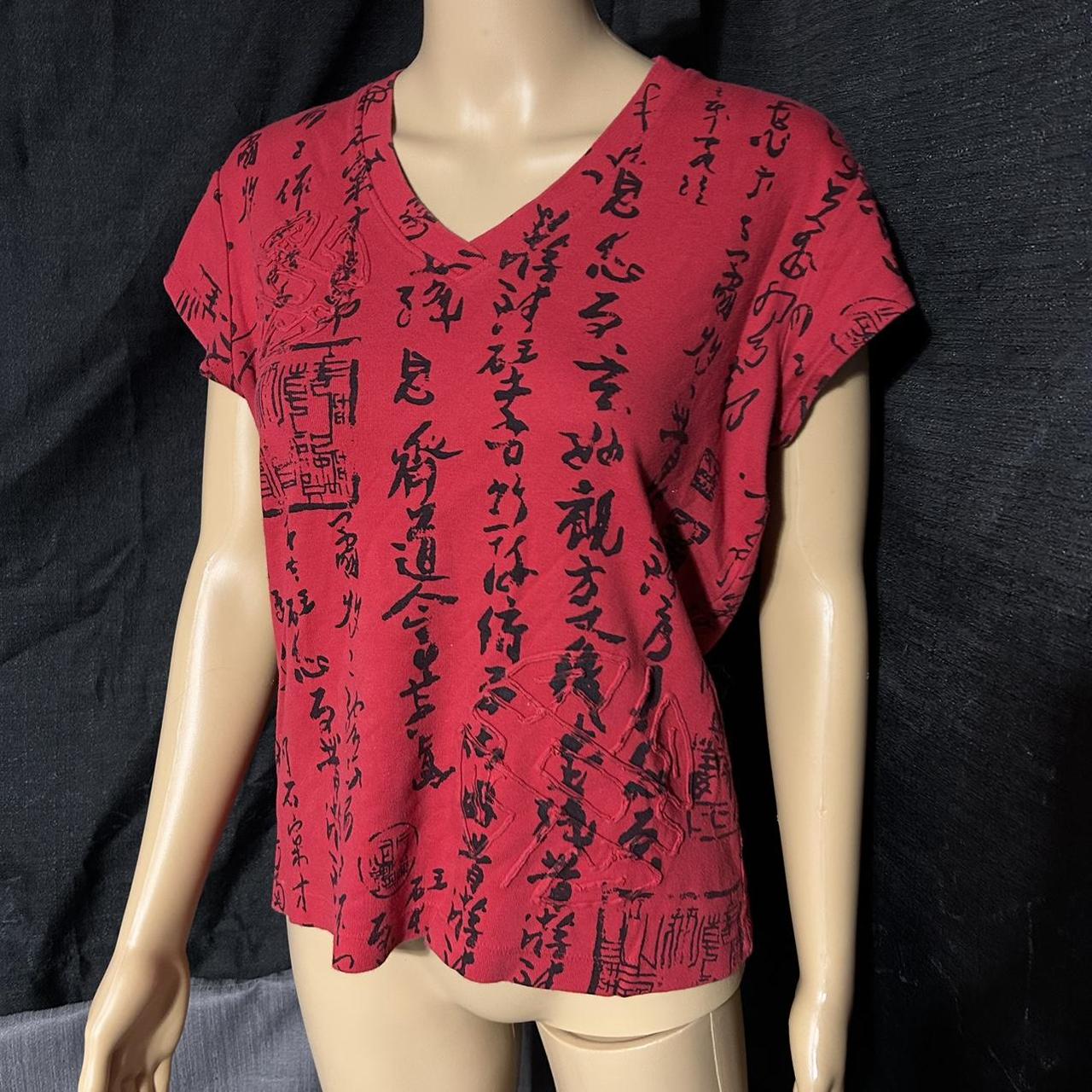 Chico's Red Sleeveless Top Chico's Size 2 RN 79984 - Depop