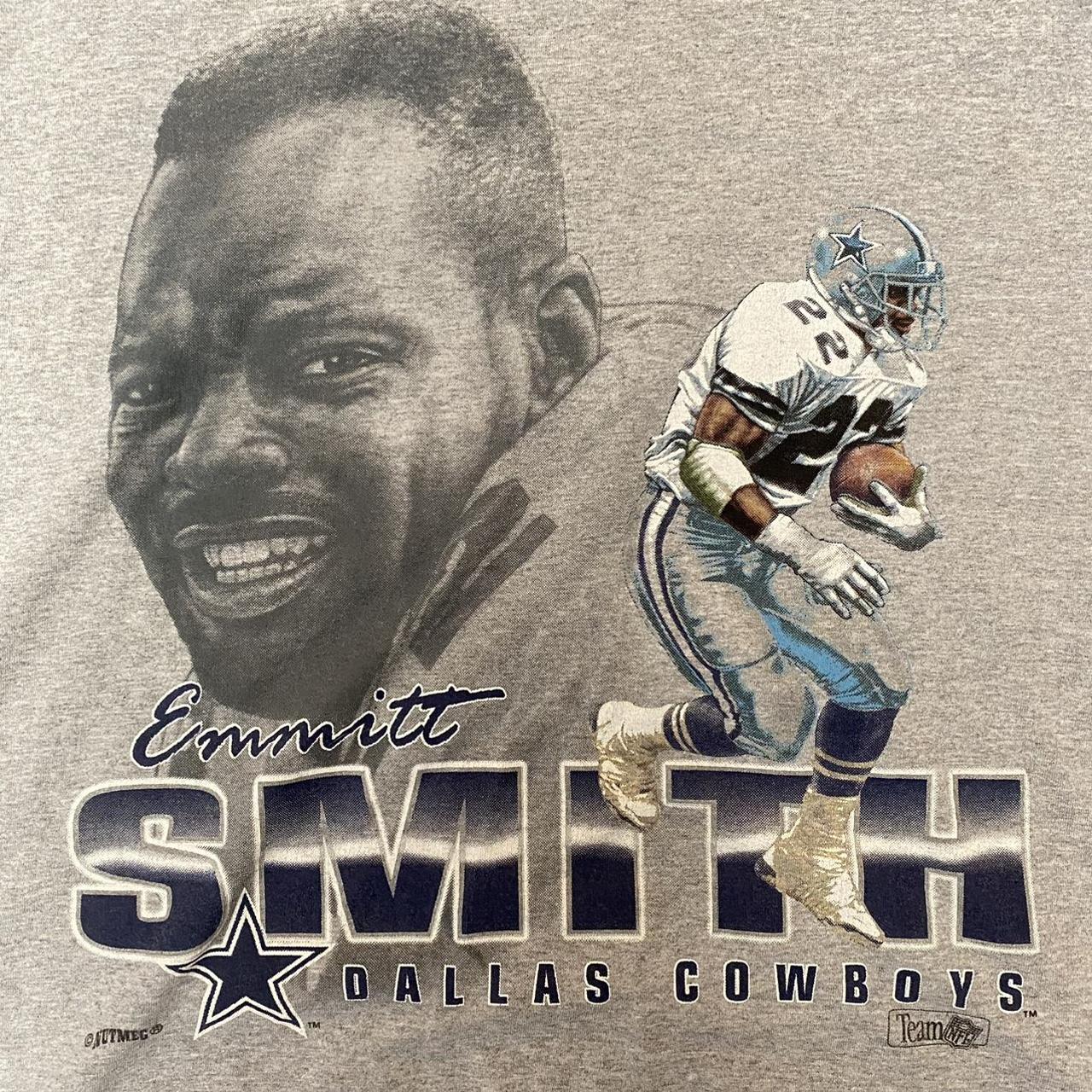 Vintage Emmitt Smith Dallas Cowboys Jersey With No - Depop