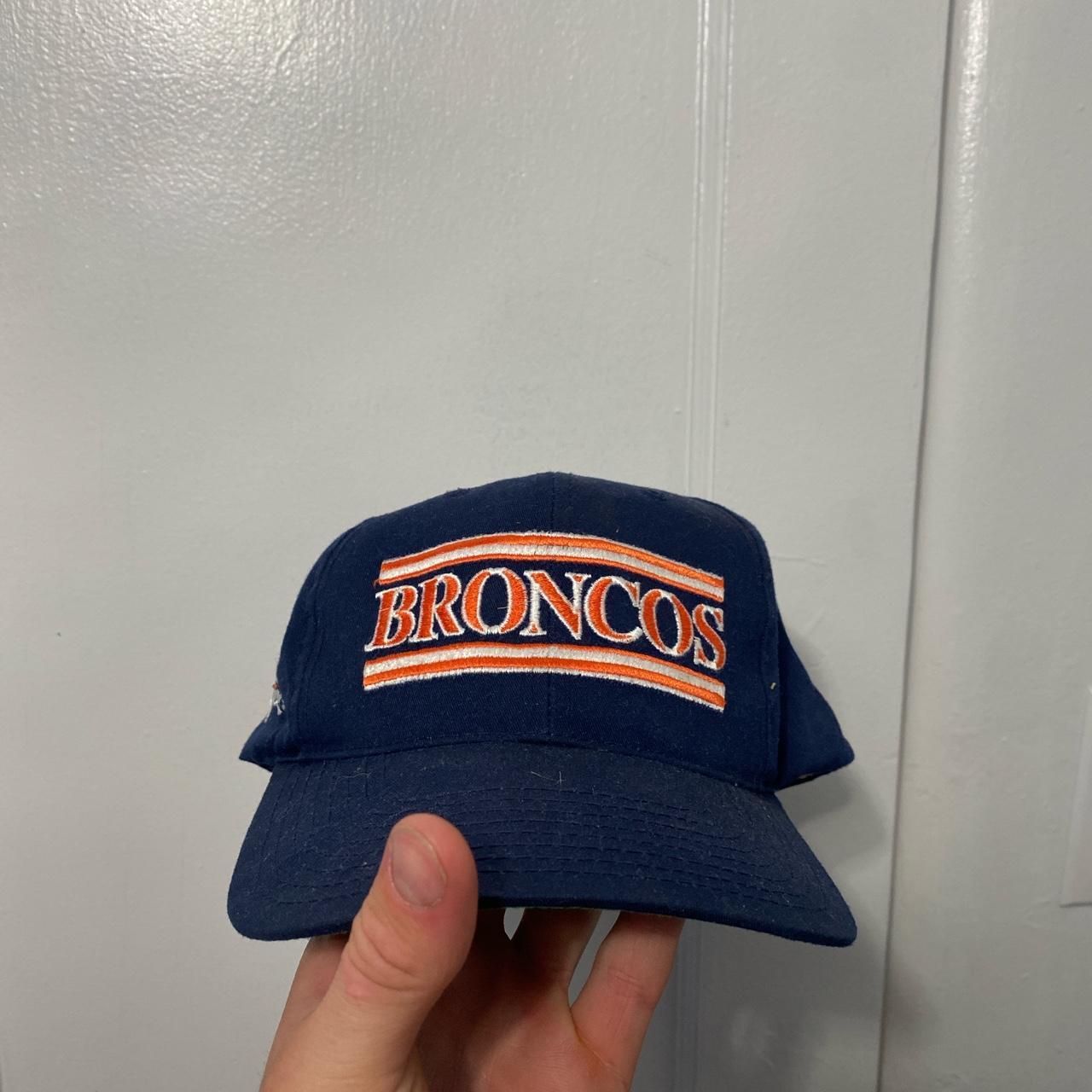 Denver Broncos AFC champs Vintage trucker Hat Good - Depop