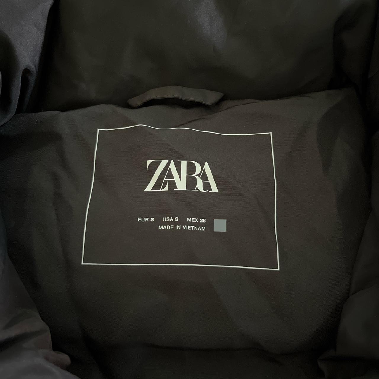 Zara Black Puffer Vest, only worn a handful of times... Depop