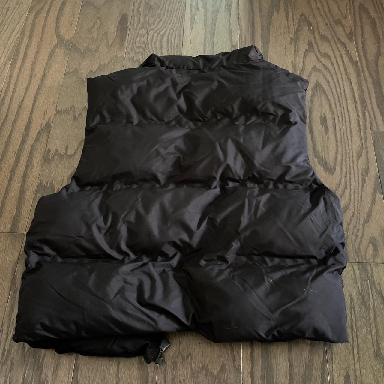 Zara Black Puffer Vest, only worn a handful of times... Depop