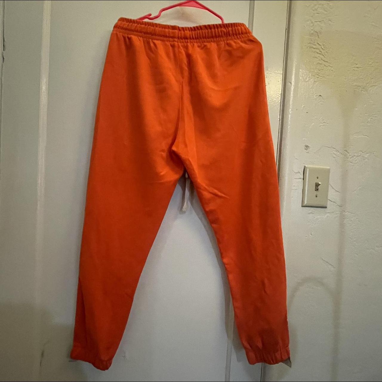 1970s #53 Orange Crush Denver Broncos Sweatpants - Depop