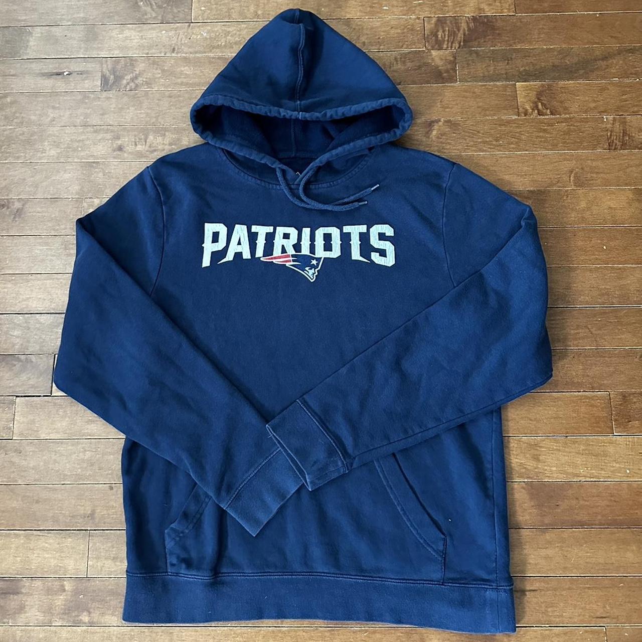 New England Patriots Nike Hoodie Sz - Depop