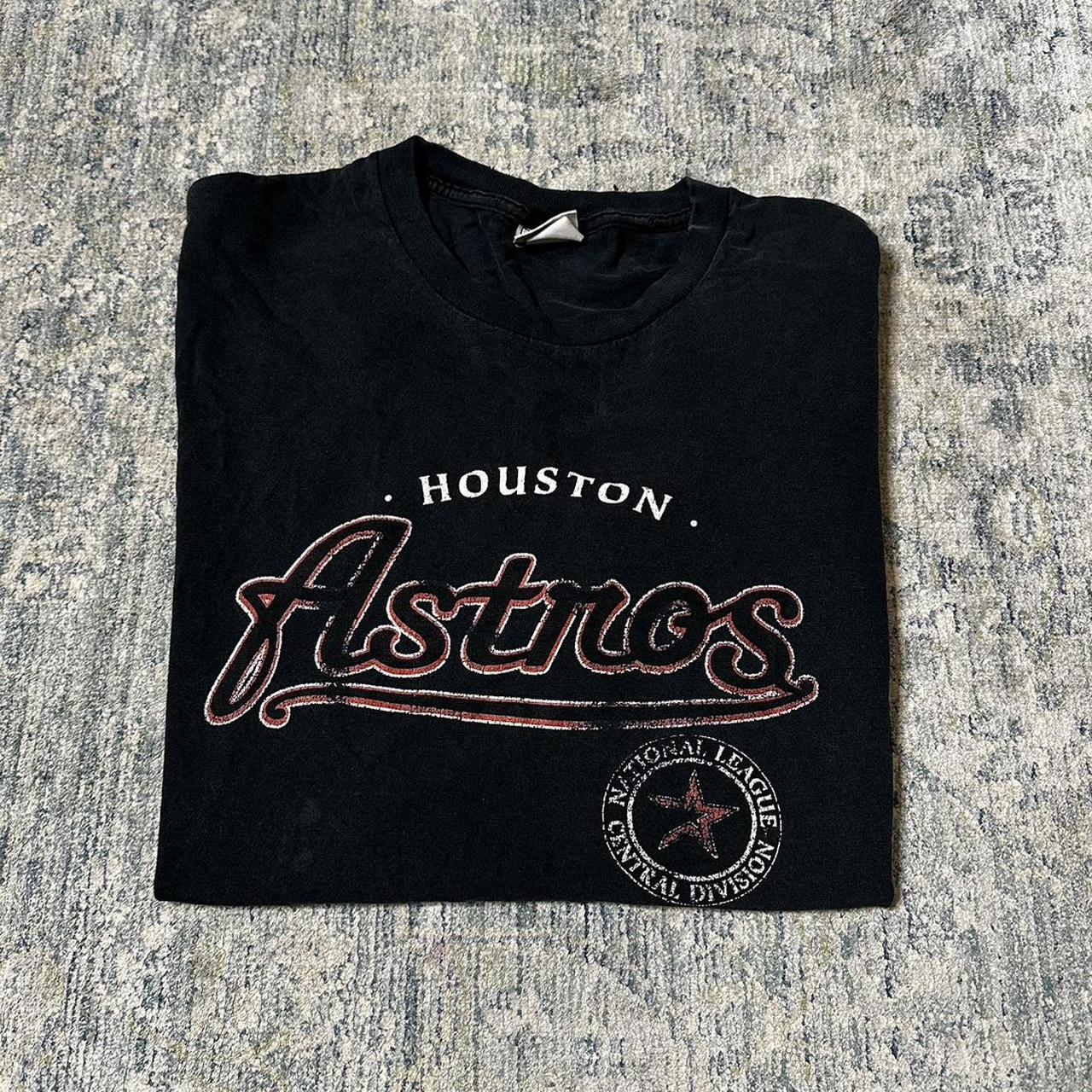 black astros t shirt