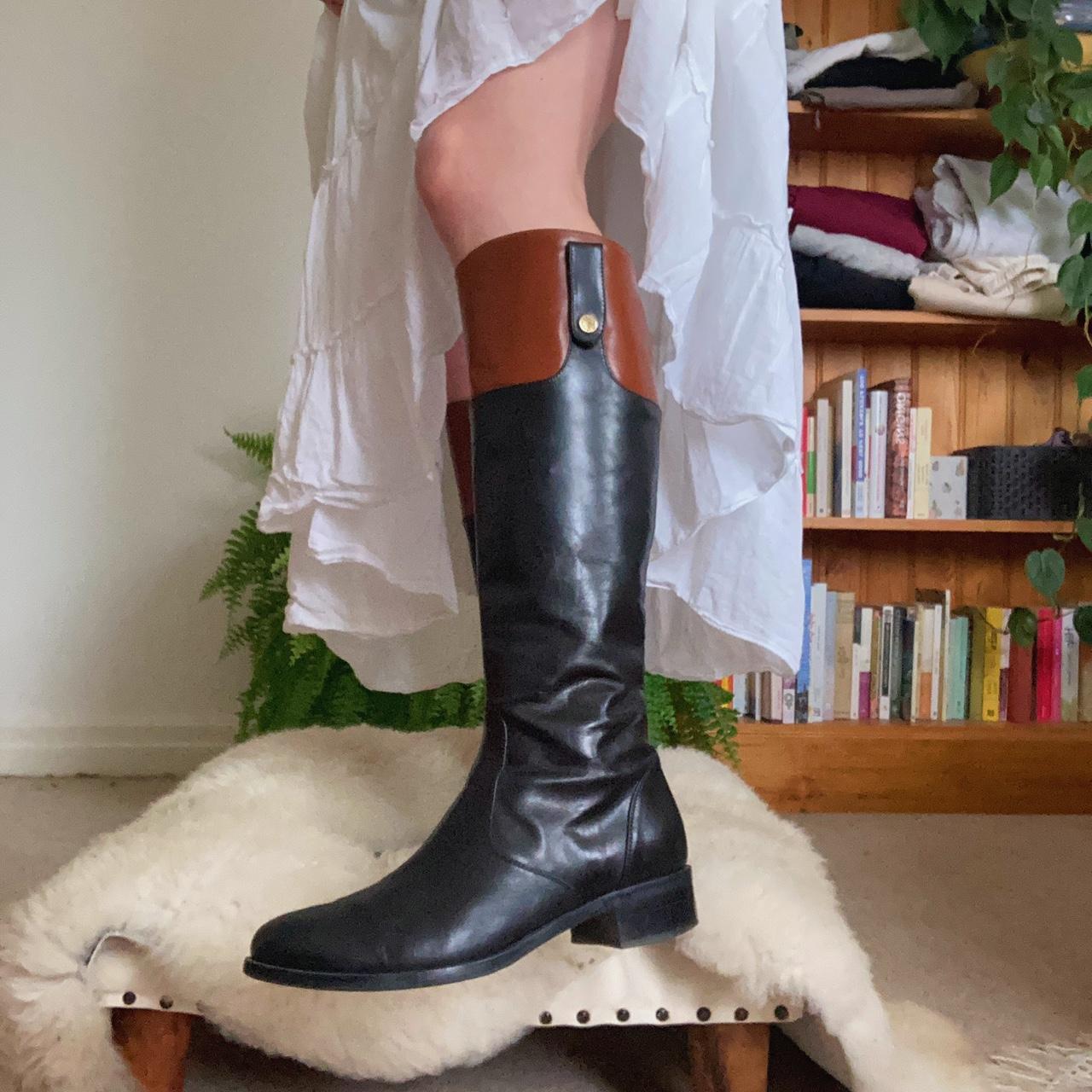 bromley leather riding boots