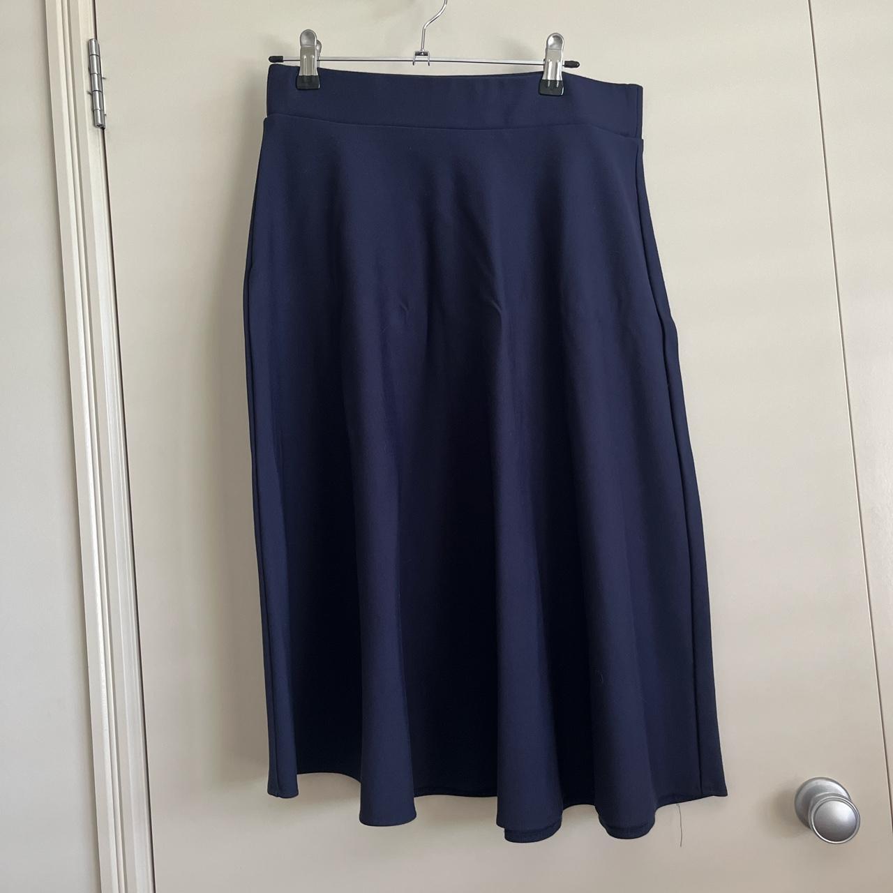 Women's Navy Skirt | Depop