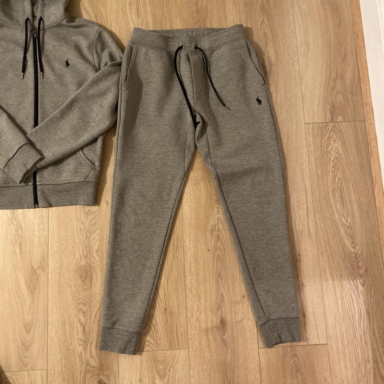 Grey Ralph Lauren tracksuit Only worn once Size xs... - Depop