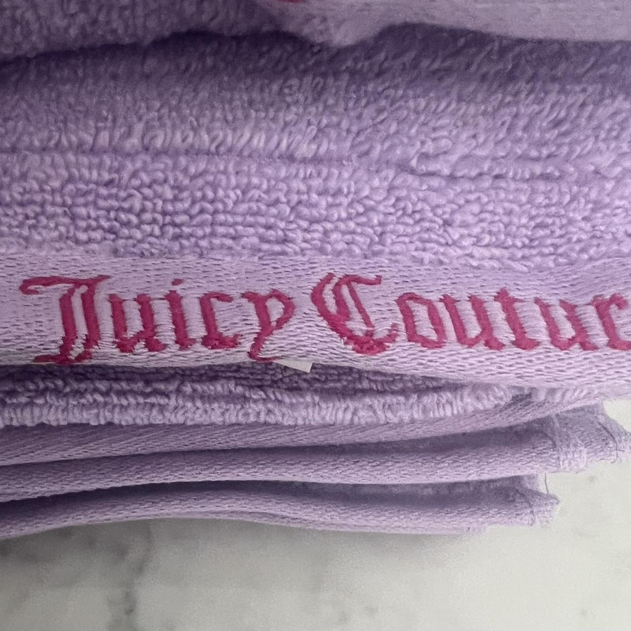 Juicy Couture towel store sets