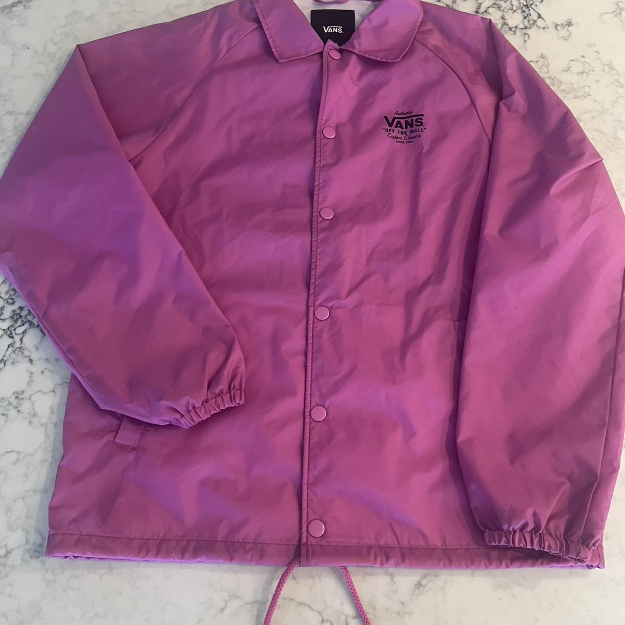 Vans jacket mens Pink discount