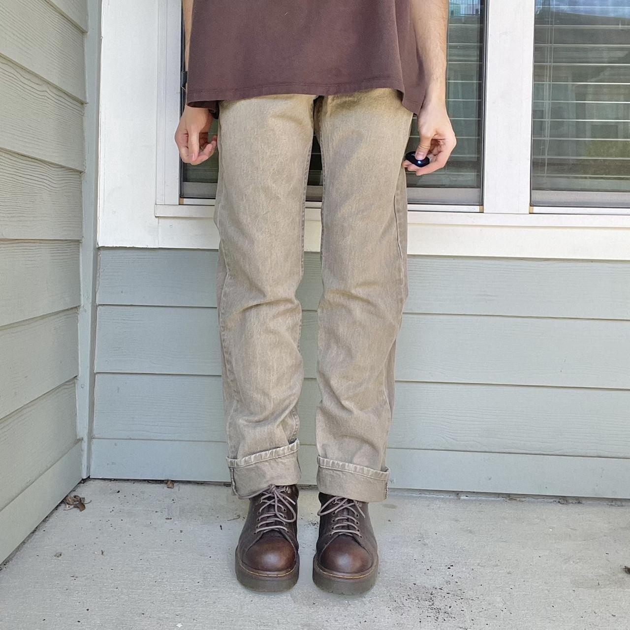 lee khaki jeans