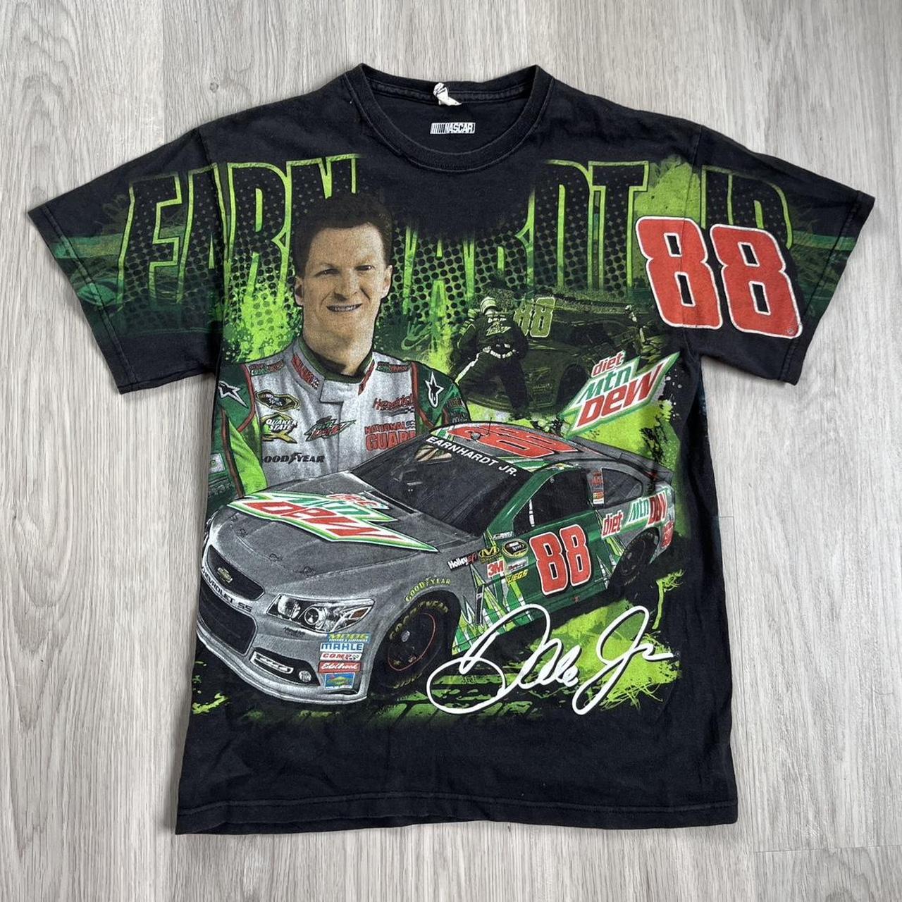 DALE EARNHARDT JR. #88 National Guard Black All Over | Depop