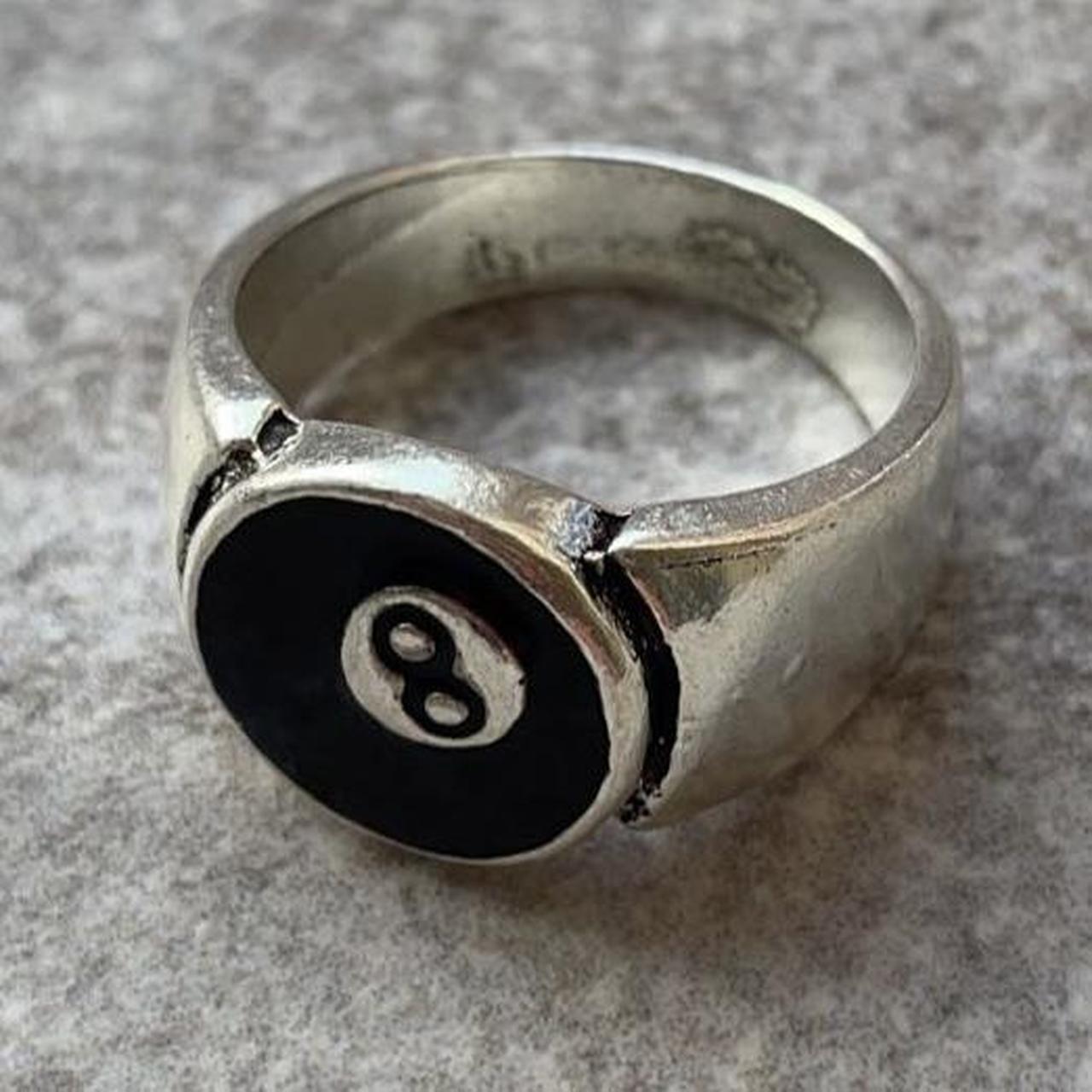 8 Ball Ring •Size - 57mm/ P (UK) / 8... - Depop