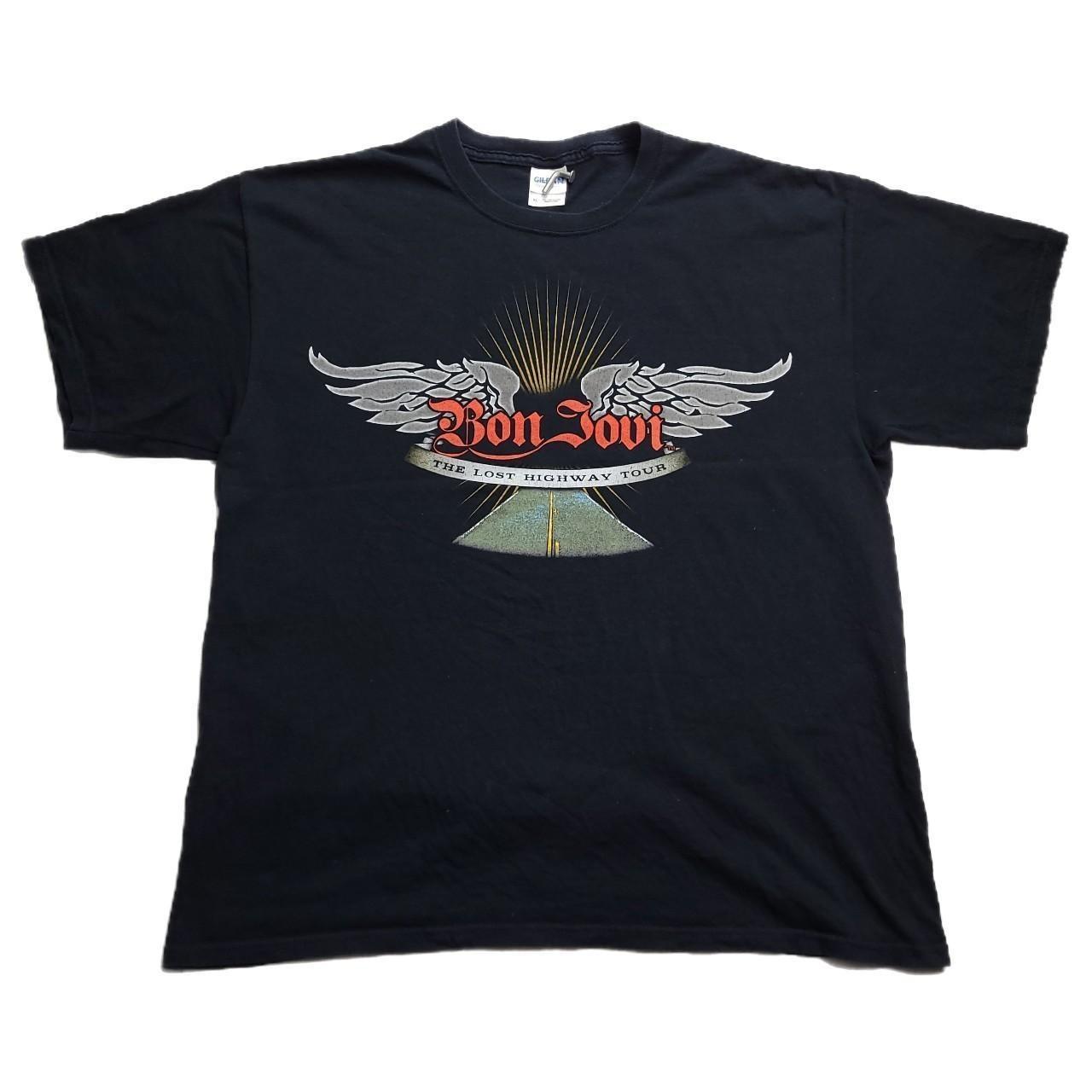 Bon Jovi selling 2008 Lost Highway tour shirt