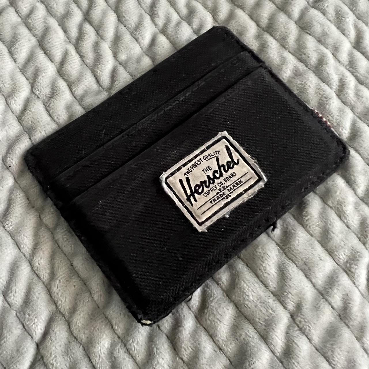 Herschel Men's Black and Red Wallet-purses