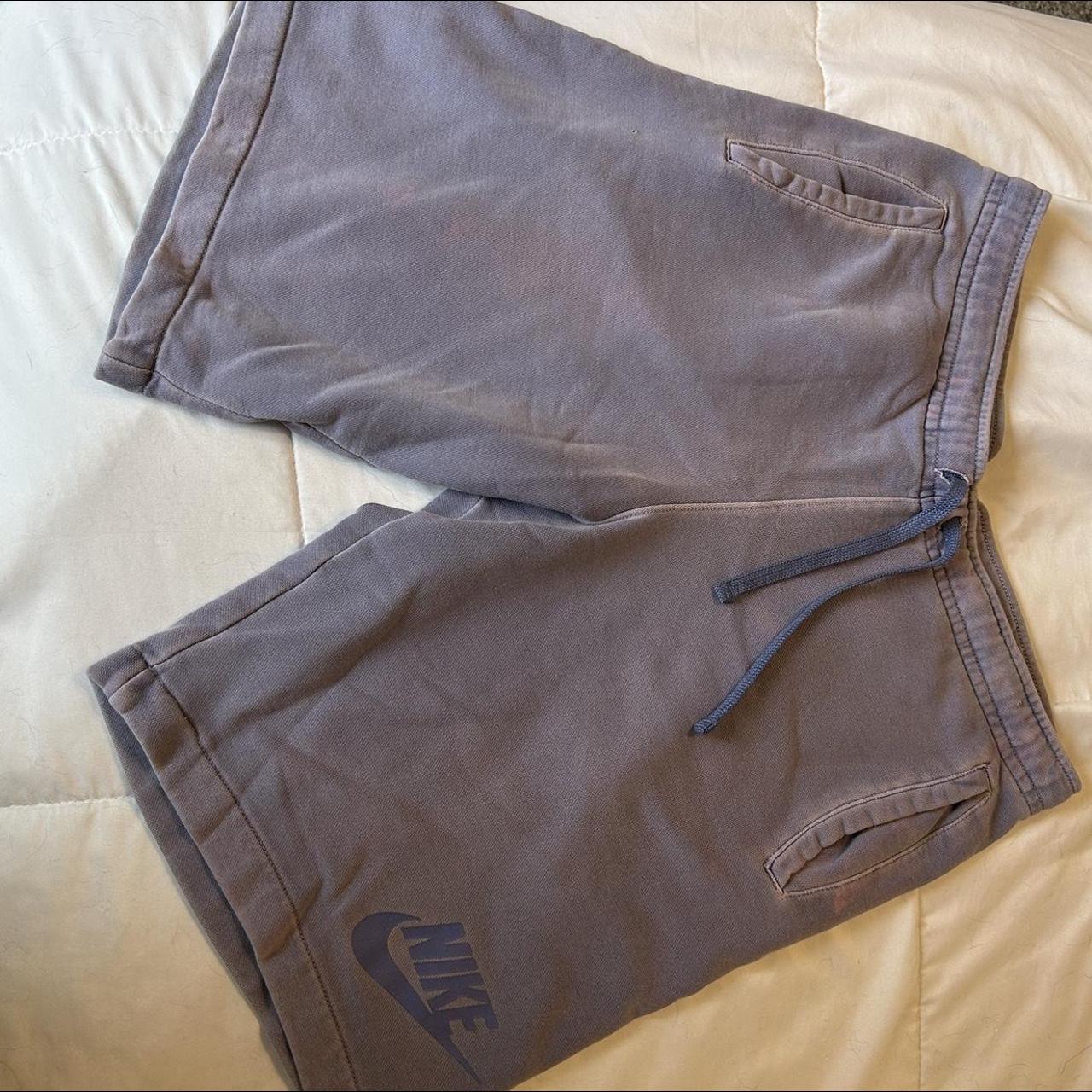 mens nike purple shorts