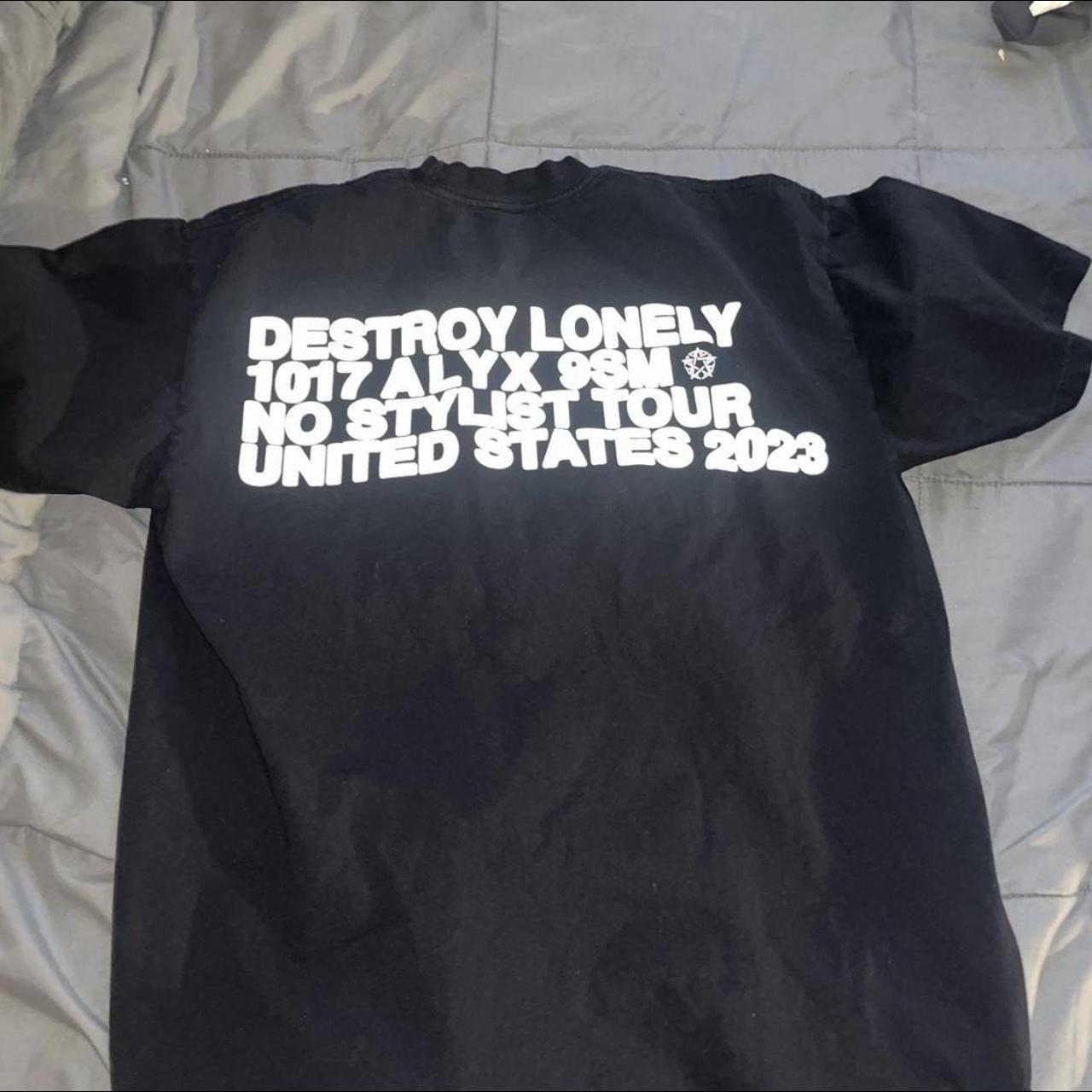 Destroy Lonely tour 1017 ALYX 9SM Tshirt #opium... - Depop
