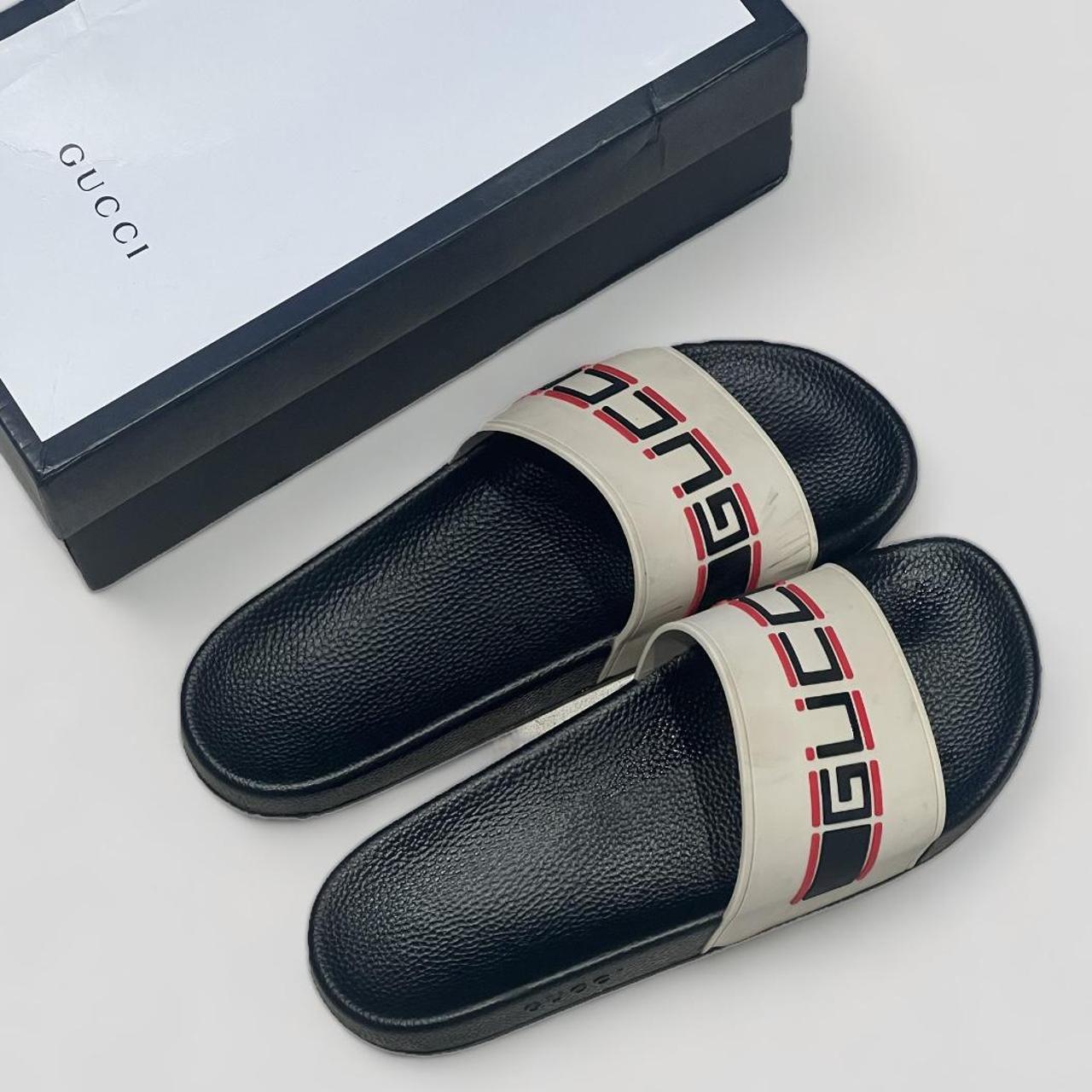 Gucci 2025 ecru slides