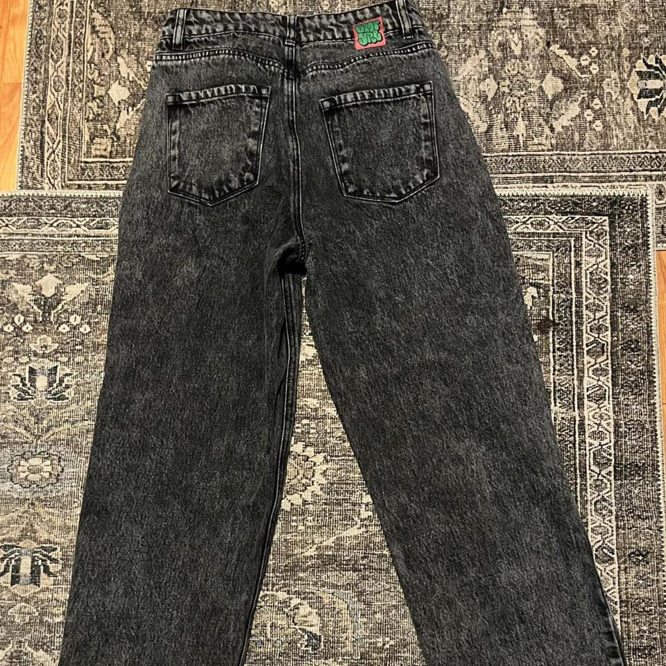 Empyre Tori Black Acid Wash Skate Jeans