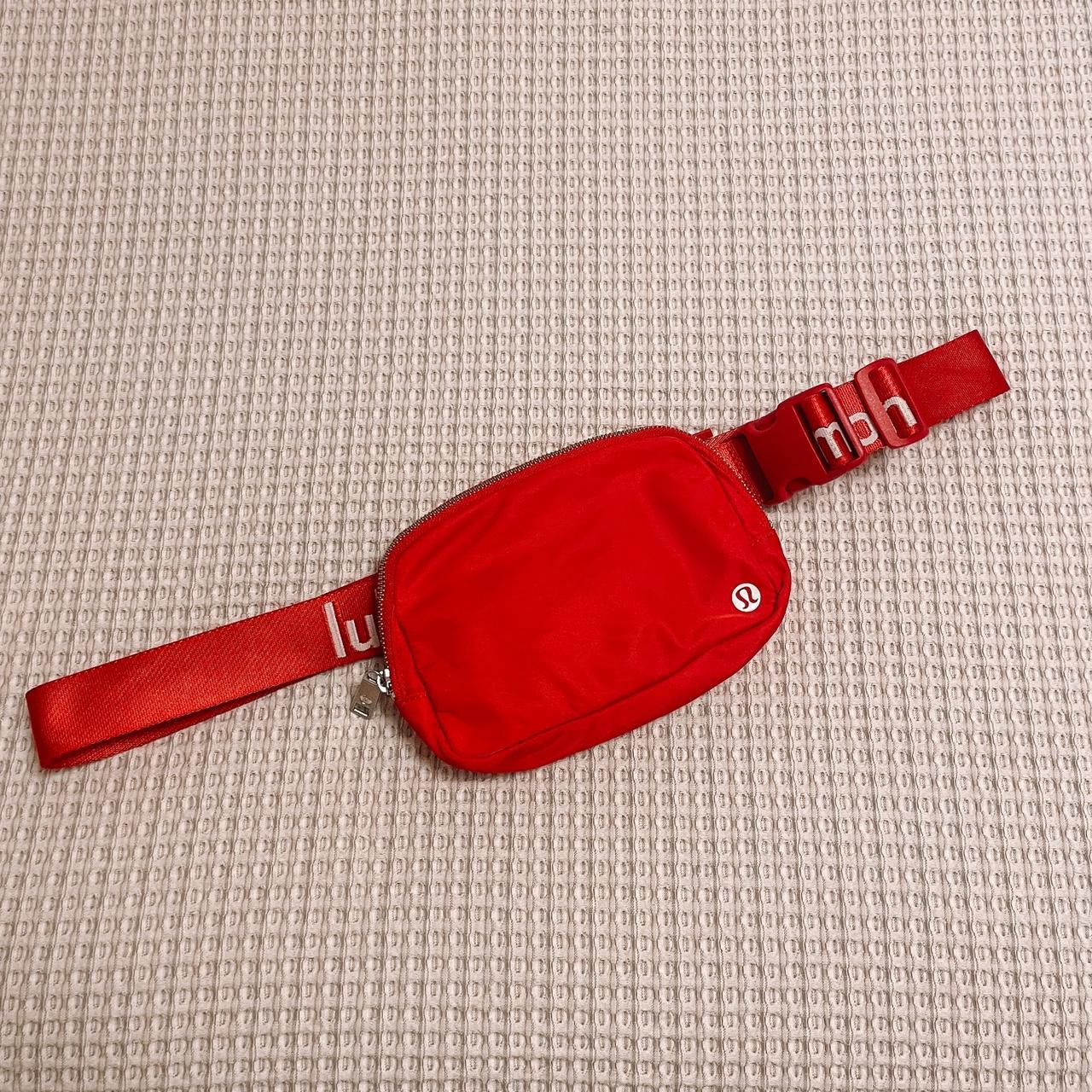 RARE Red Lululemon Printed Belt hotsell Bag