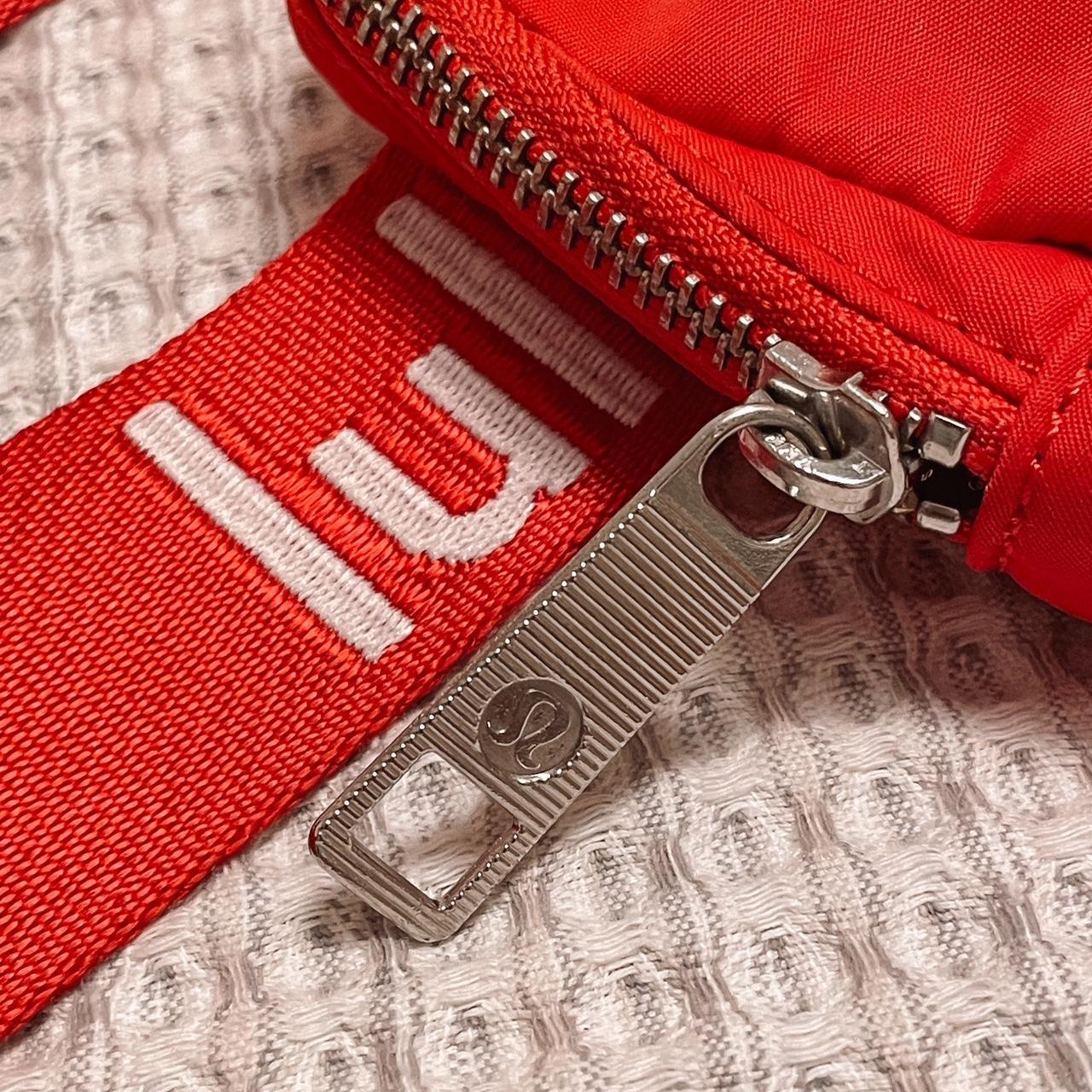 RARE Red Lululemon Printed Belt fashion Bag