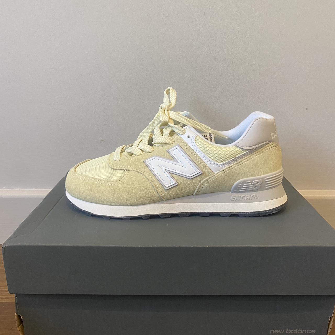 New balance 574 atomic yellow Brand